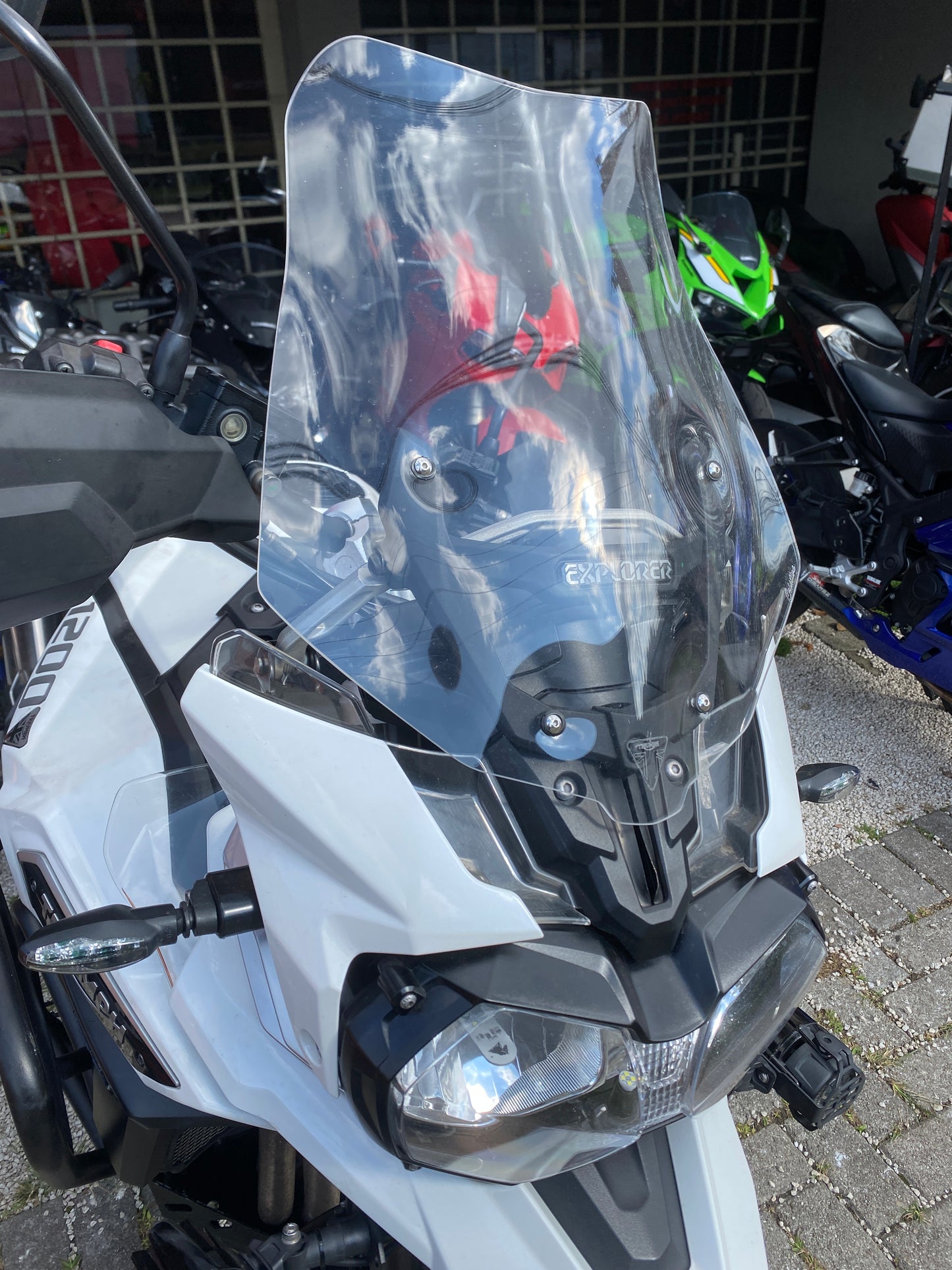 PARA BRISA BOLHA TRIUMPH TIGER 1200 MODELO ORIGINAL 16/21