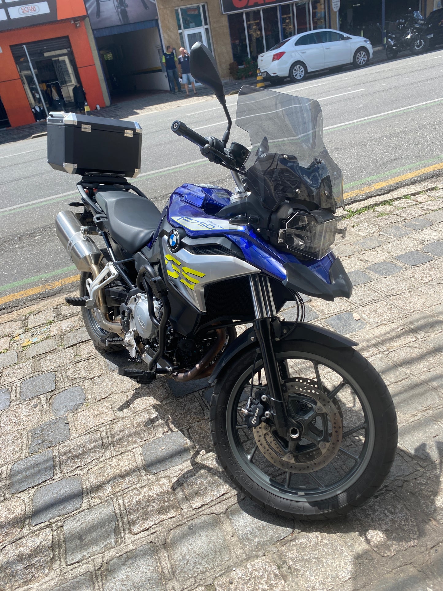 PARA BRISA (BOLHA) BMW F 750 GS 19/24 - 38 CM