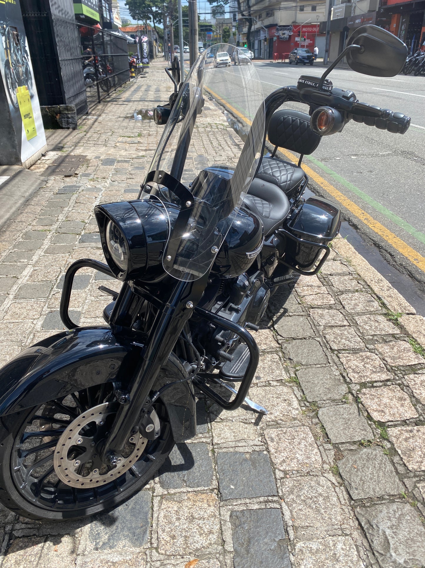 PARA BRISA BOLHA HARLEY DAVIDSON ROAD KING 18/24