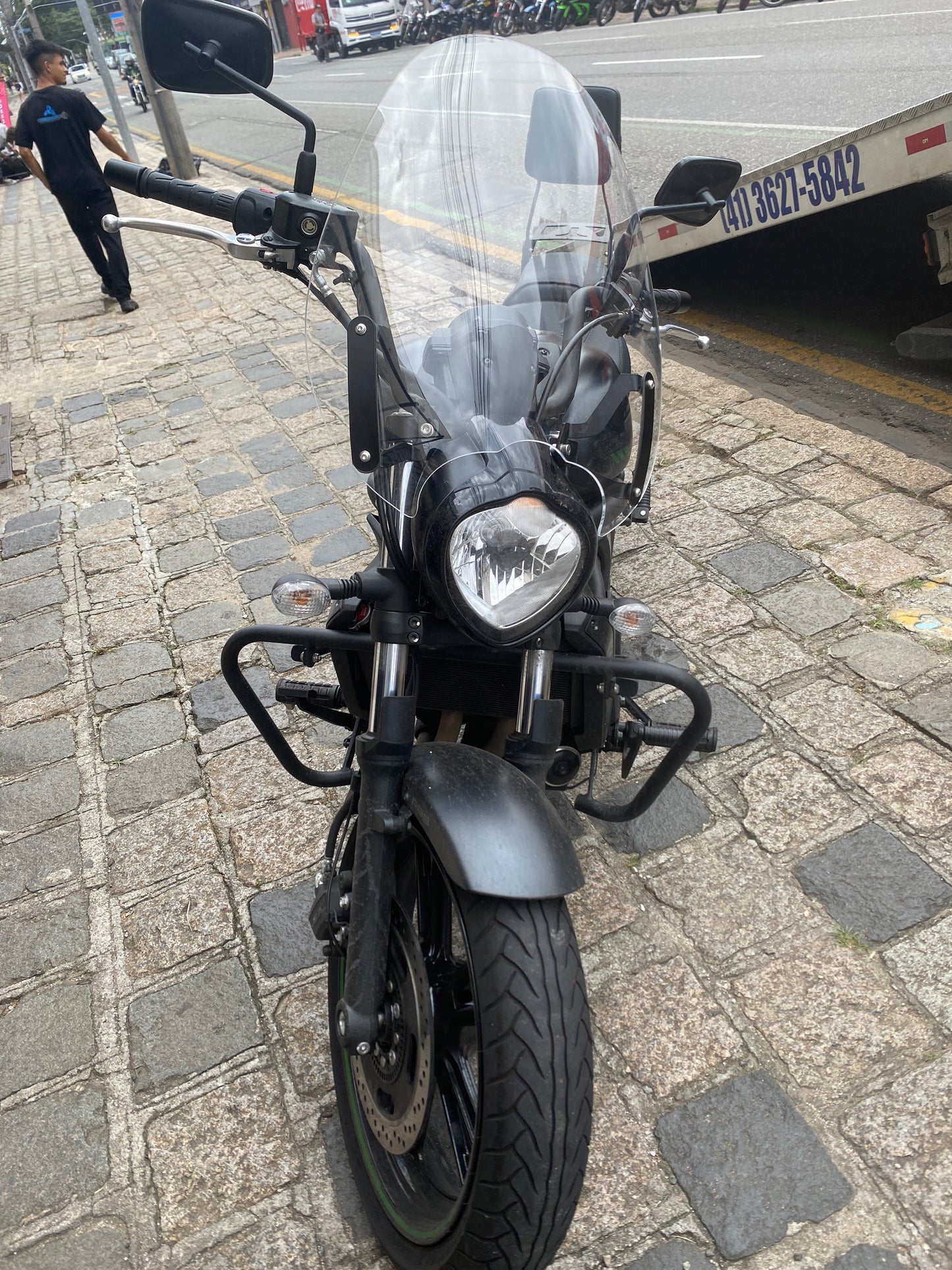 PARA BRISA BOLHA KAWASAKI VULCAN 650 S 18/24 MODELO MESA
