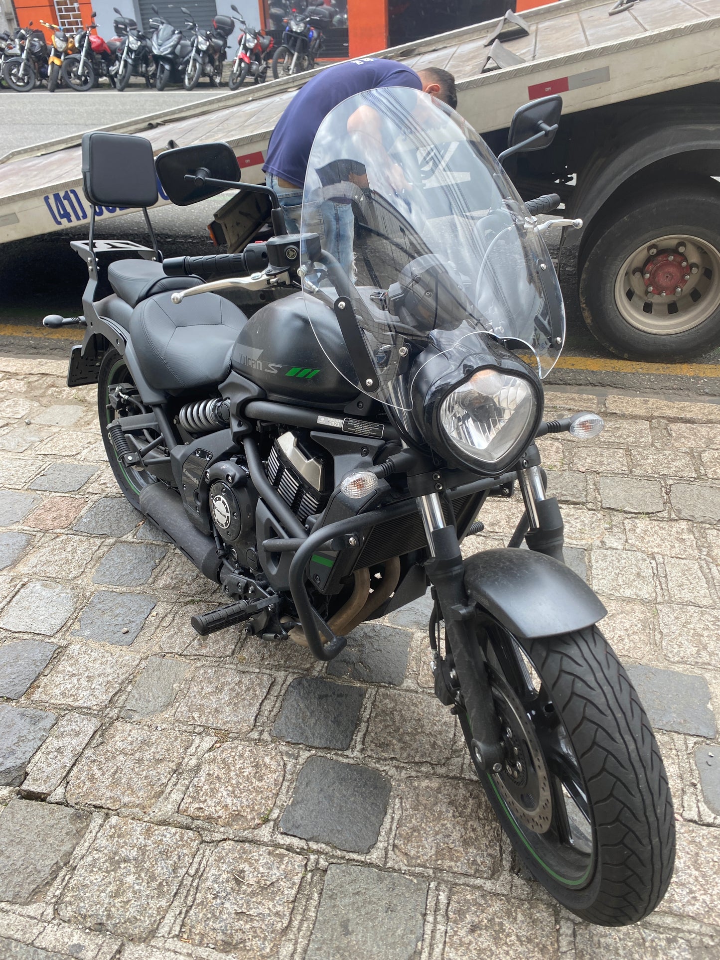PARA BRISA BOLHA KAWASAKI VULCAN 650 S 18/24 MODELO MESA