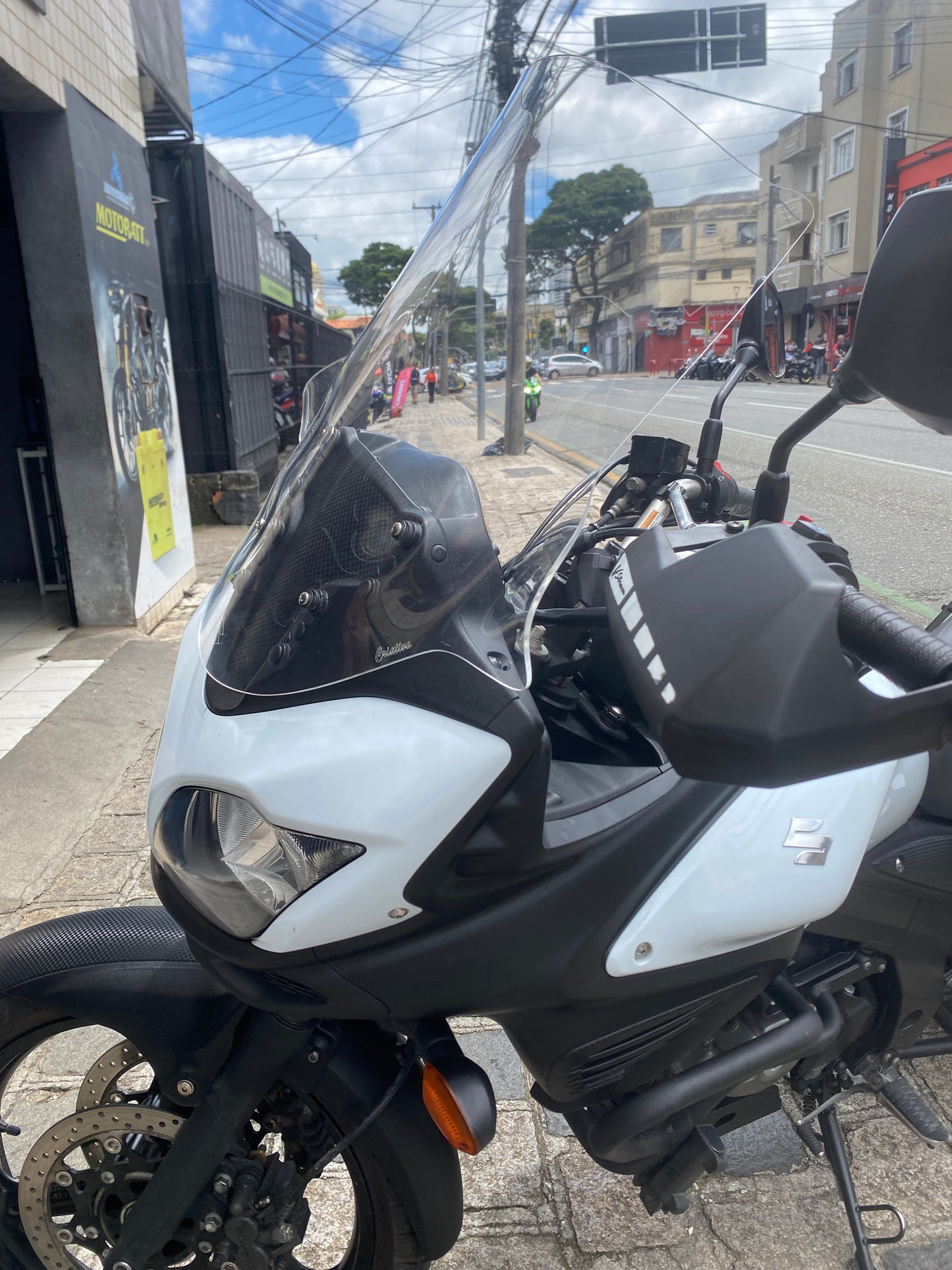 PARA BRISA BOLHA SUZUKI V STROM 650 12/16