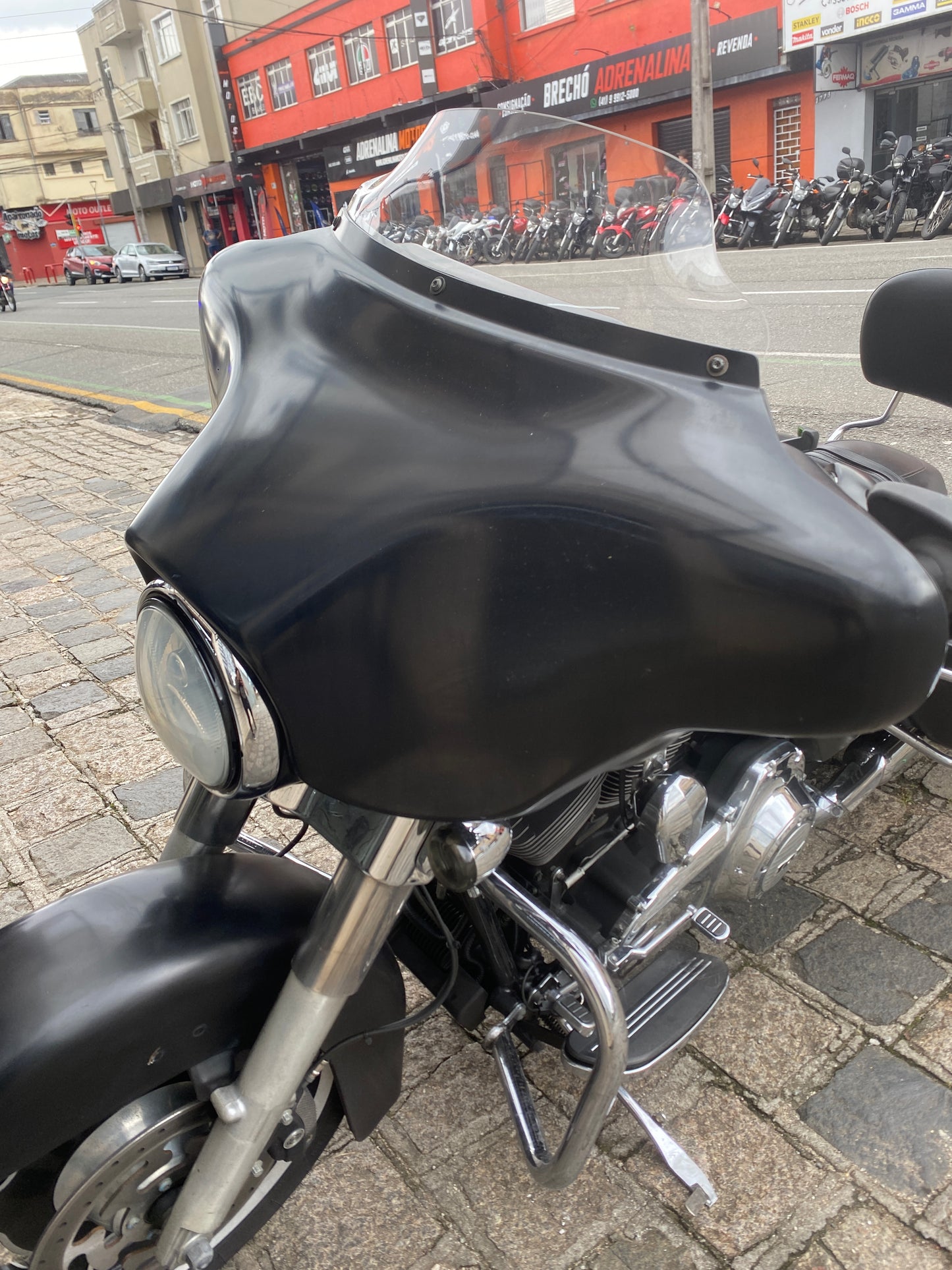 PARA BRISA BOLHA HARLEY DAVIDSON ELECTRA/ STREET/ ULTRA GLIDE ATÉ 13