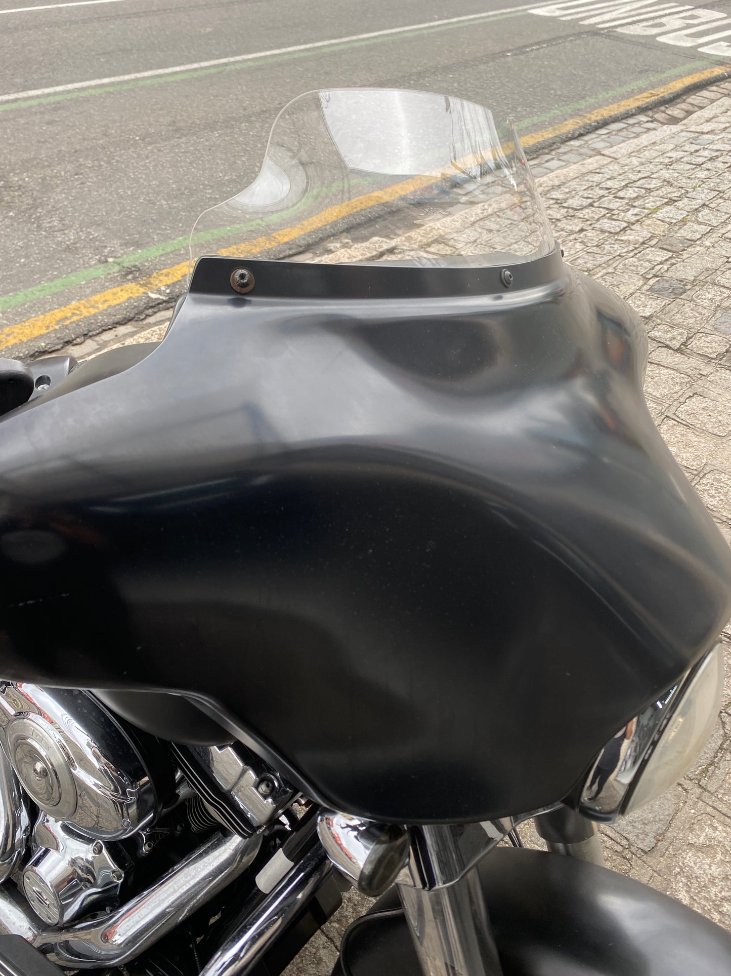 PARA BRISA BOLHA HARLEY DAVIDSON ELECTRA/ STREET/ ULTRA GLIDE ATÉ 13