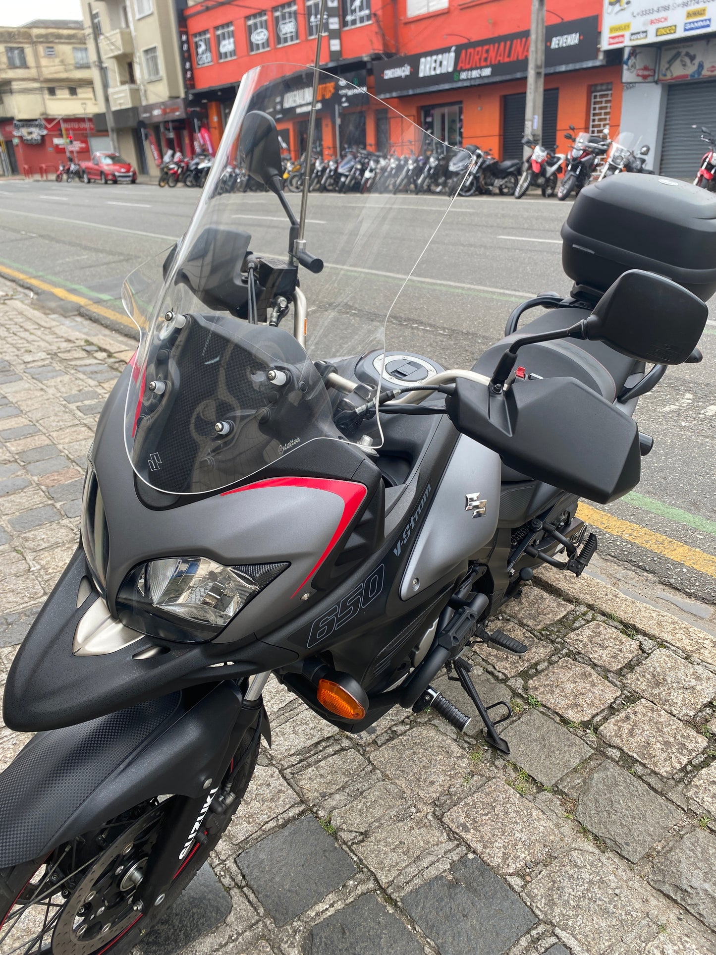 PARA BRISA BOLHA SUZUKI V STROM 650 12/16