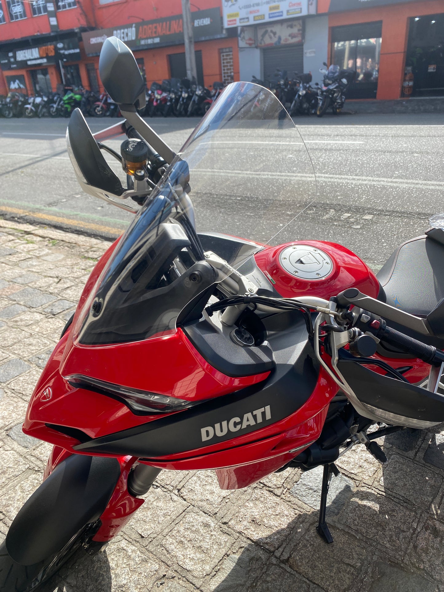 PARA BRISA BOLHA DUCATI MULTISTRADA 950/ 1200/ 1260 16/24