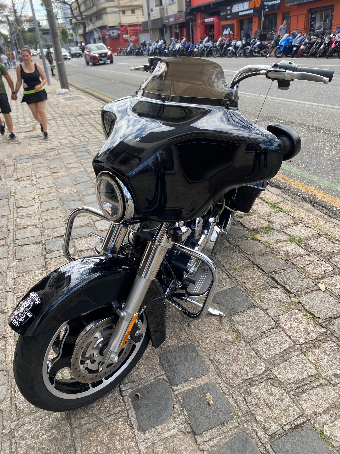 PARA BRISA BOLHA HARLEY DAVIDSON ELECTRA/ STREET/ ULTRA GLIDE ATÉ 13