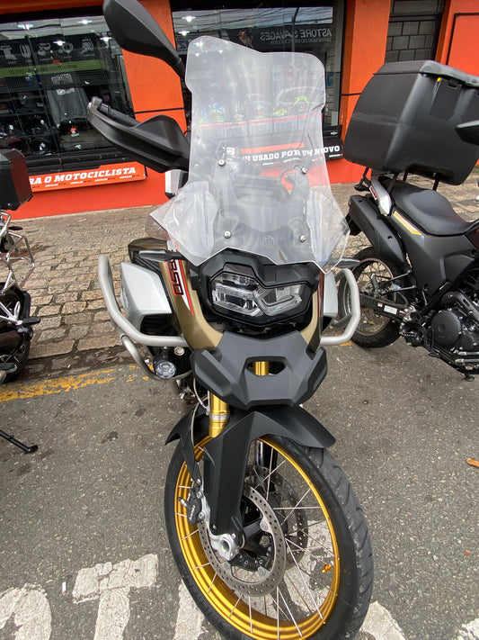 PARA BRISA BOLHA BMW BMW F 850 GS 19/24 E F 900 GS ADVENTURE 24/25 MODELO CRIATIVA