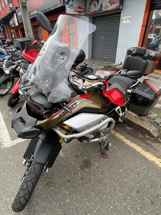 PARA BRISA BOLHA BMW F 850 GS 19/24 E F 900 GS ADVENTURE 24/25 - MODELO GIVI