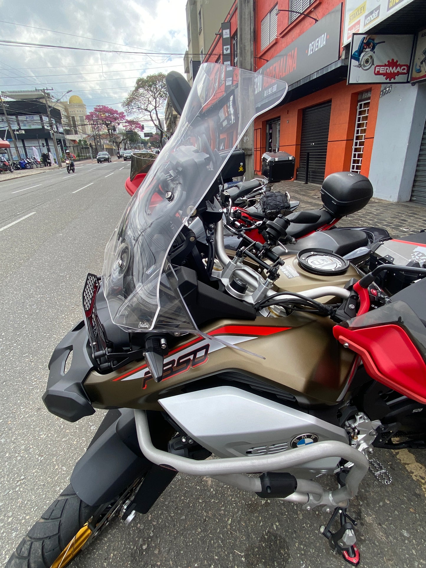 PARA BRISA BOLHA BMW F 850 GS 18/24 - MODELO GIVI