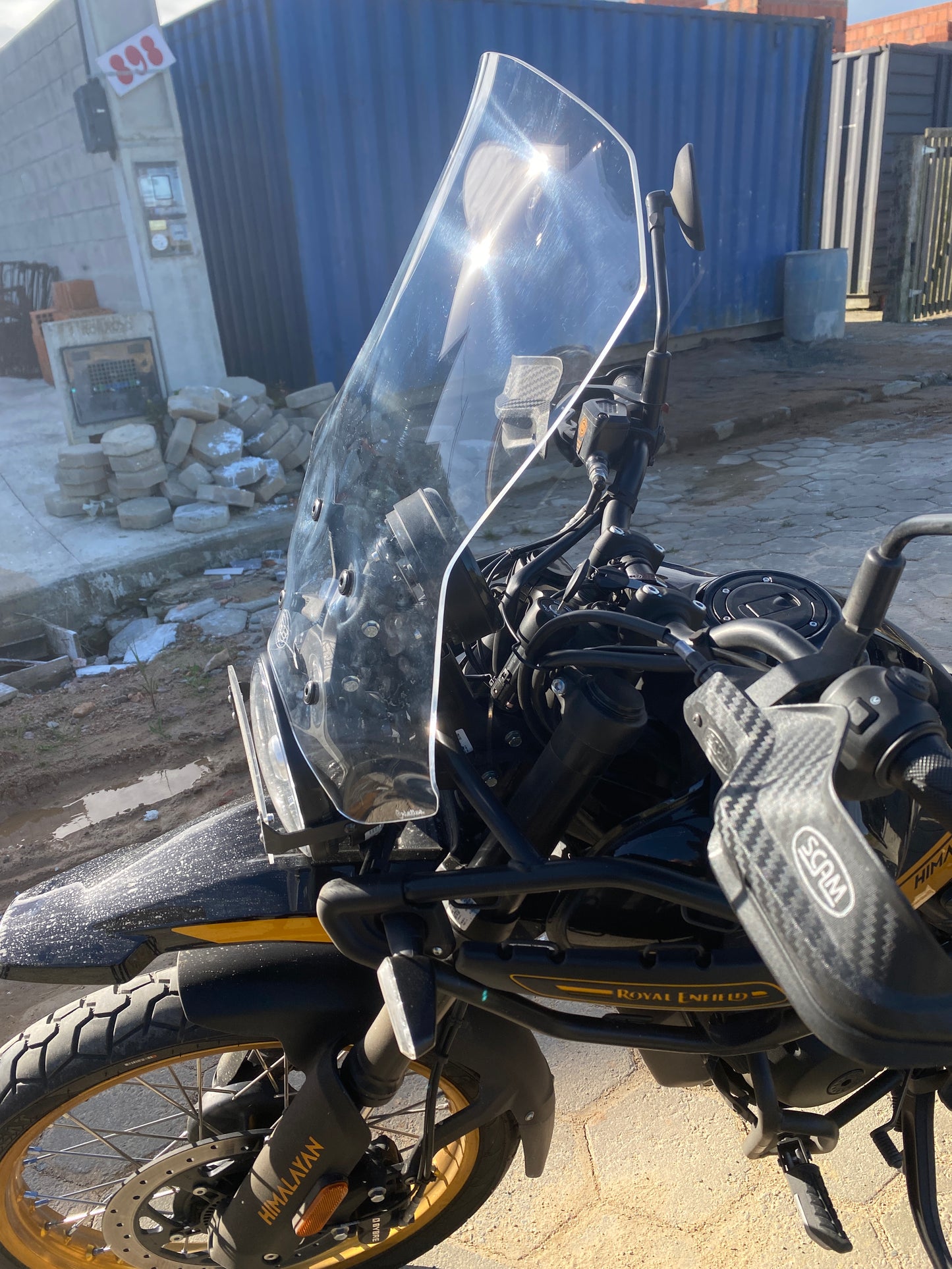 PARA BRISA (BOLHA) ROYAL ENFIELD HIMALAYAN 450 CC 2025