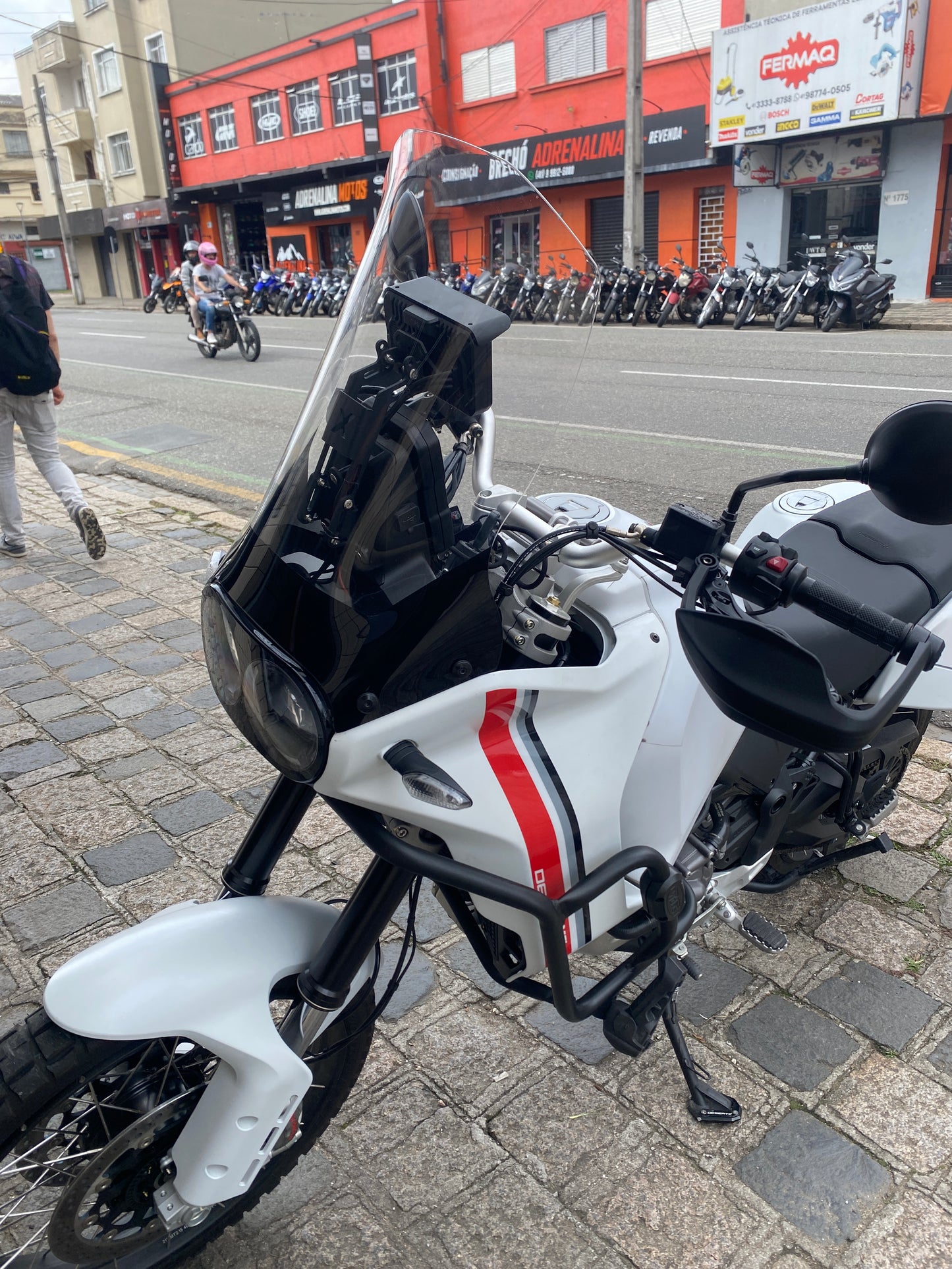 PARA BRISA BOLHA DUCATI DESERT X 23/25