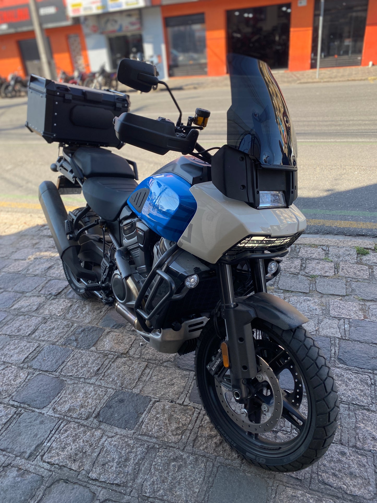 PARA BRISA BOLHA HARLEY DAVIDSON PAM AMÉRICA 1250 22/24