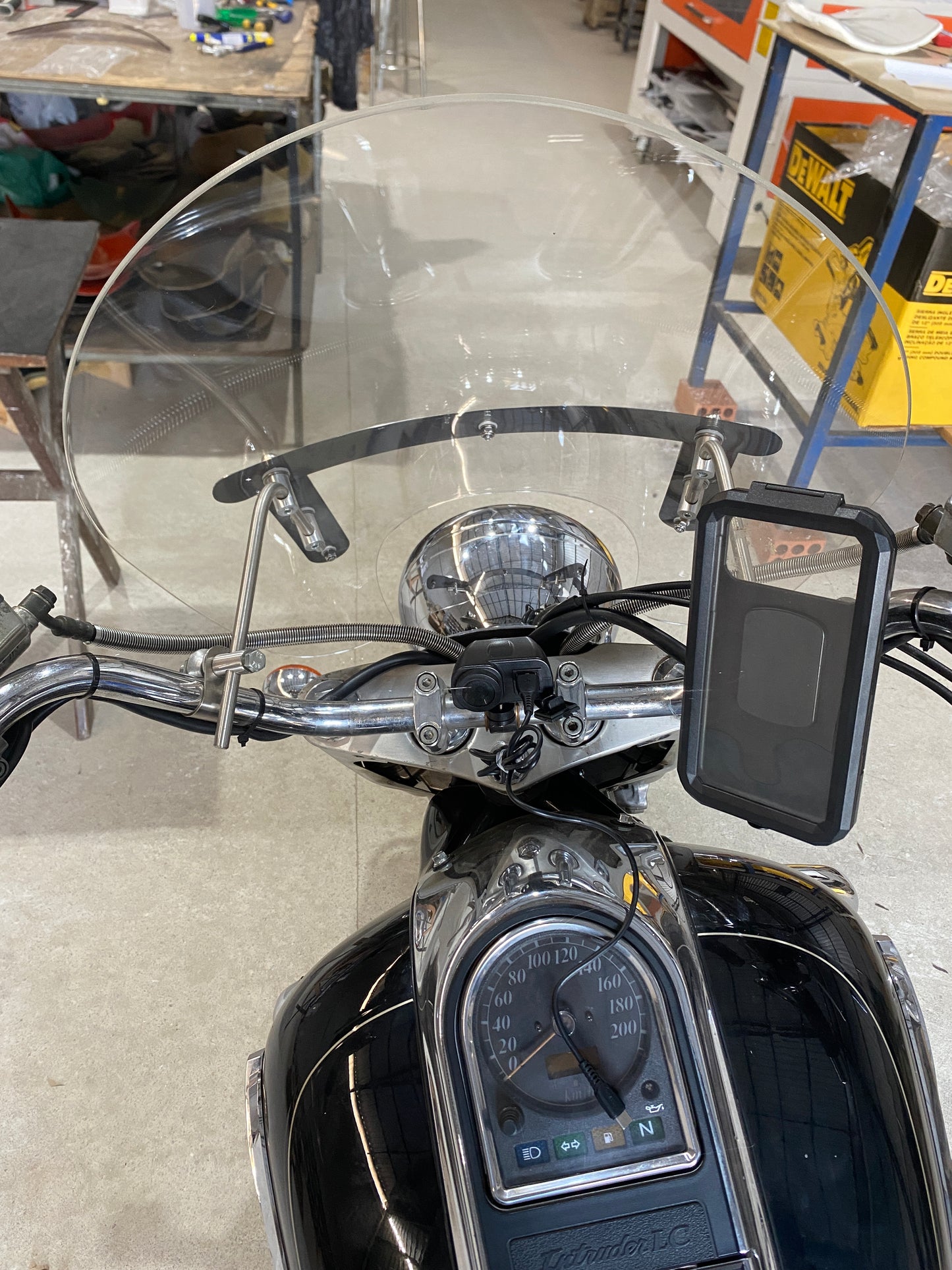 PARA BRISA BOLHA SUZUKI BOULEVARD LC 1500 C