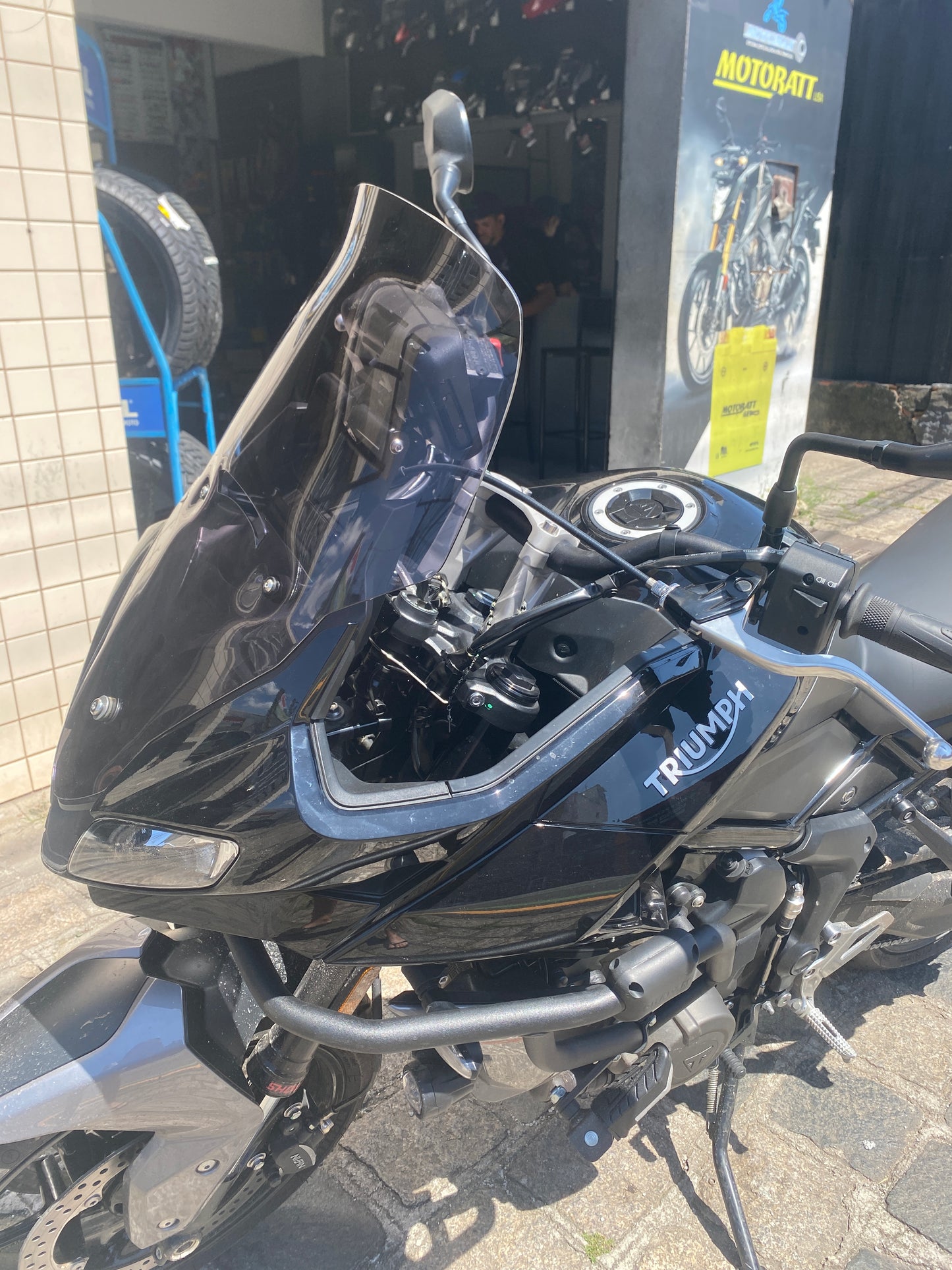 PARA BRISA BOLHA TRIUMPH TIGER 660 22/24