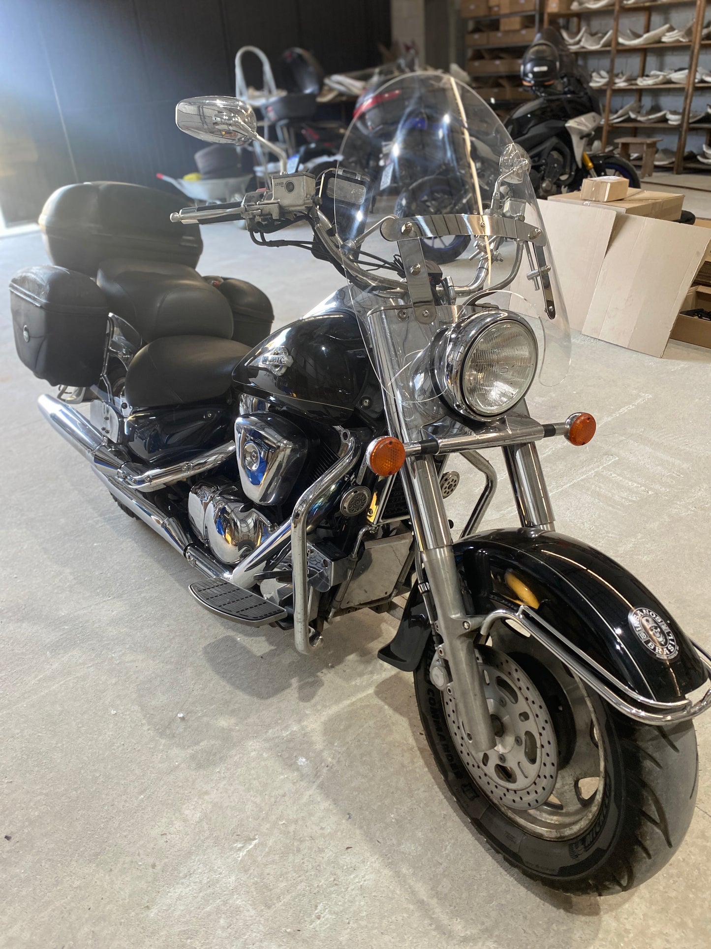 PARA BRISA BOLHA SUZUKI BOULEVARD LC 1500 C