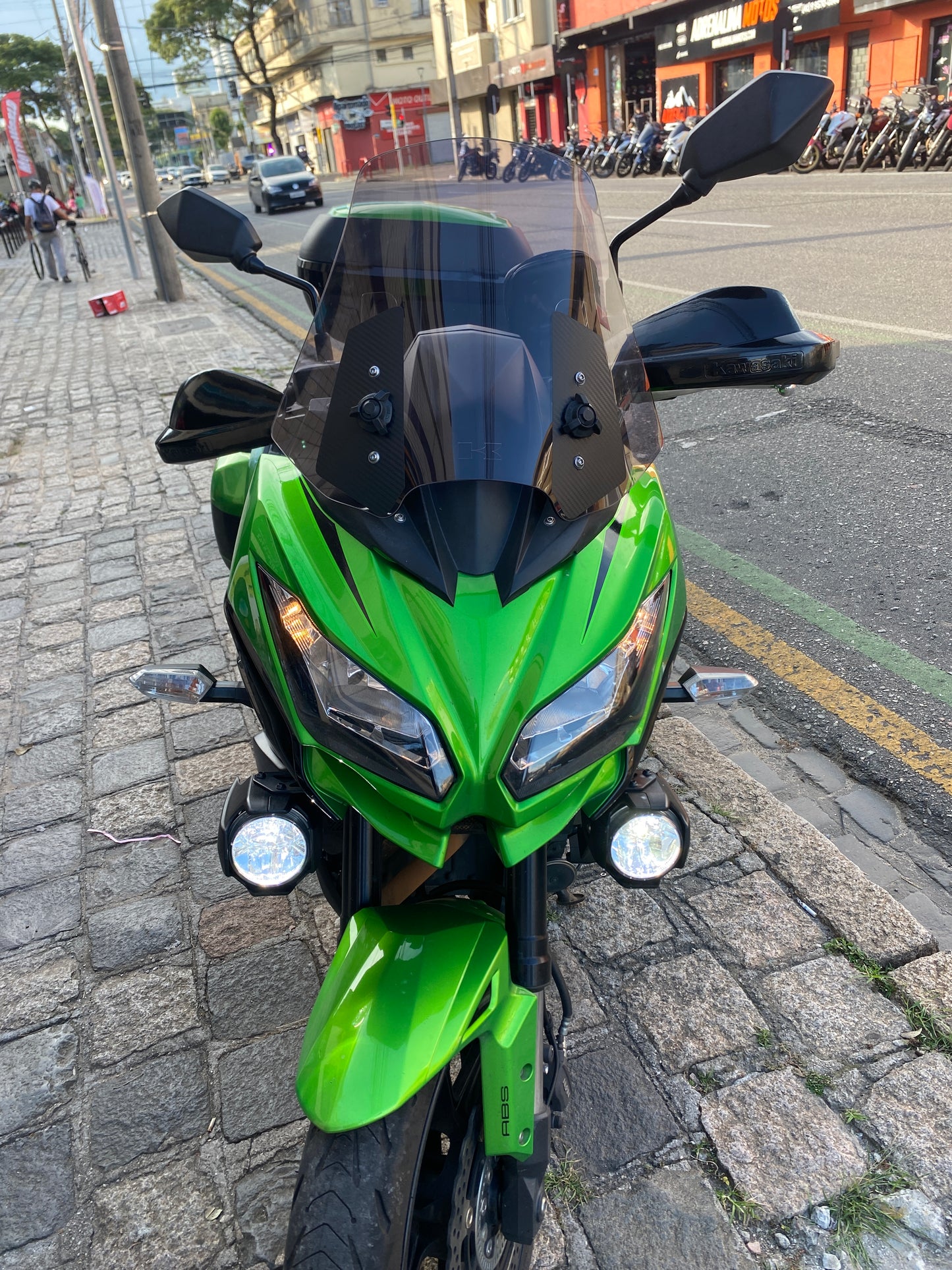 PARA BRISA BOLHA KAWASAKI VERSYS 1000 13/19 E 650 15/22 MODELO ORIGINAL
