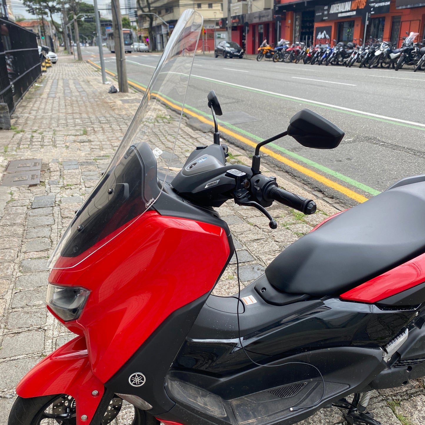PARA BRISA BOLHA YAMAHA N MAX 160 21/24 MODELO ALTO