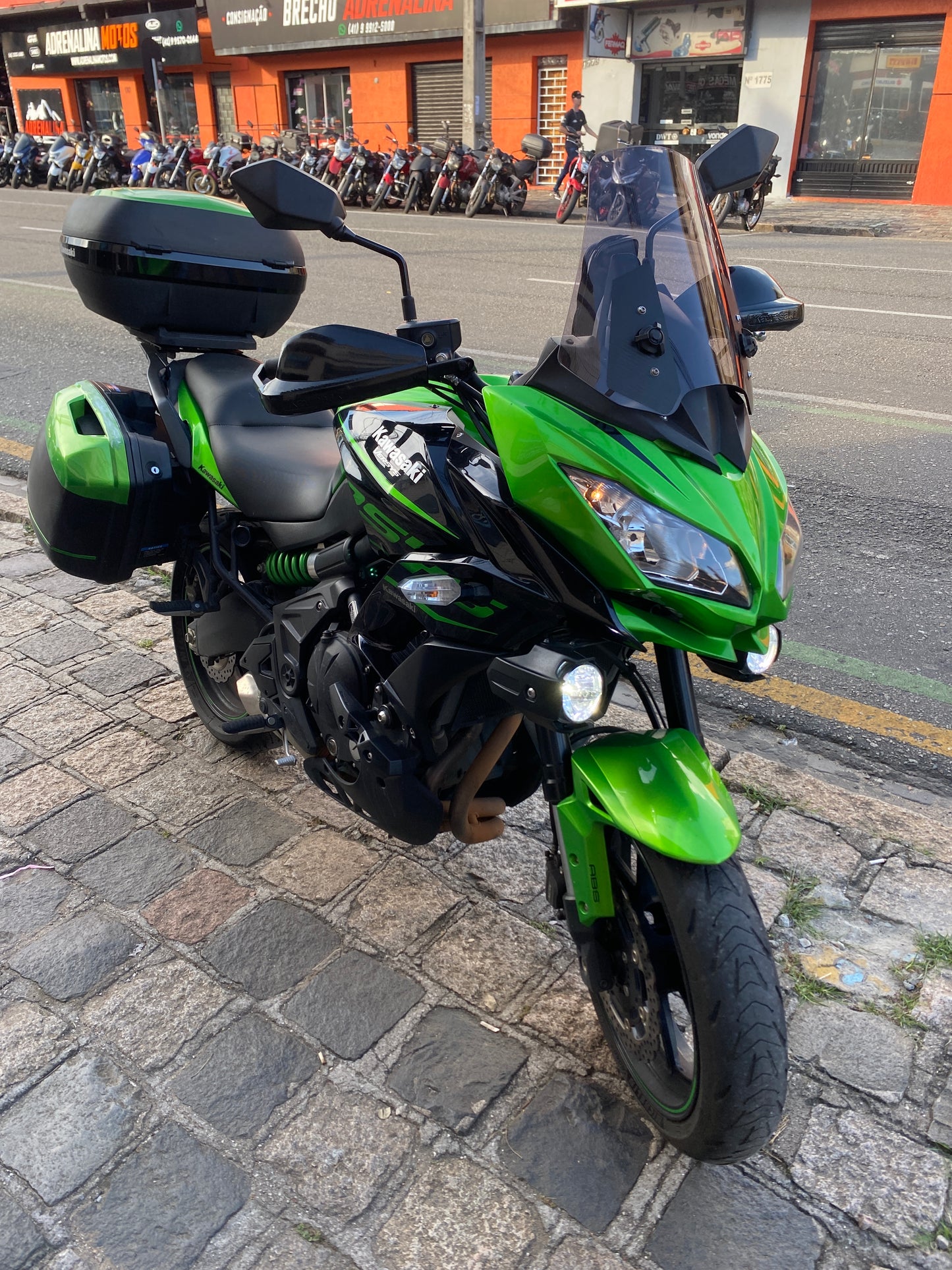 PARA BRISA BOLHA KAWASAKI VERSYS 1000 13/19 E 650 15/22 MODELO ORIGINAL