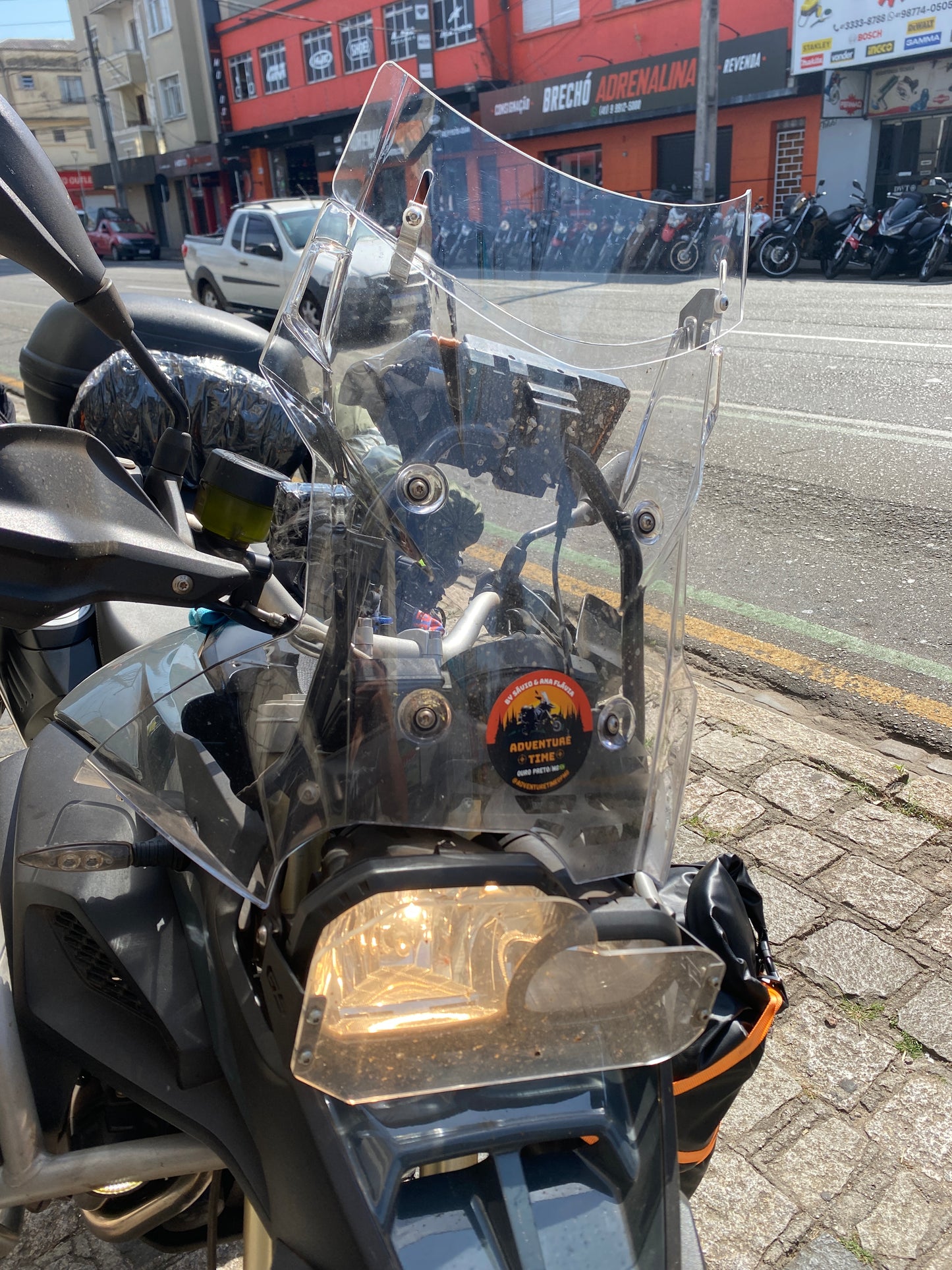 DEFLETOR DE PARA BRISA BOLHA BMW F 800 GS 14/19 - ADVENTURE