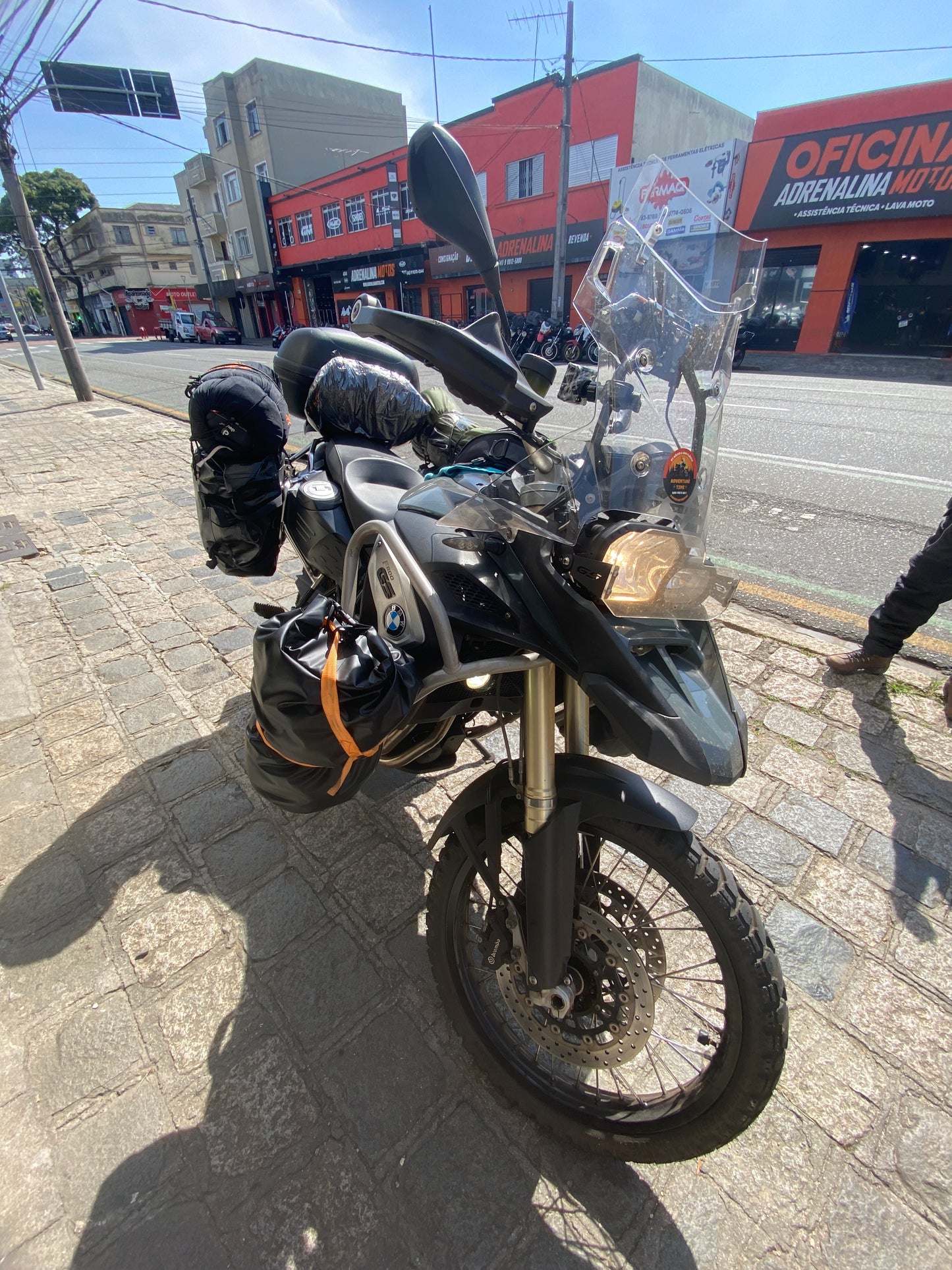 DEFLETOR DE PARA BRISA BOLHA BMW F 800 GS 14/19 - ADVENTURE
