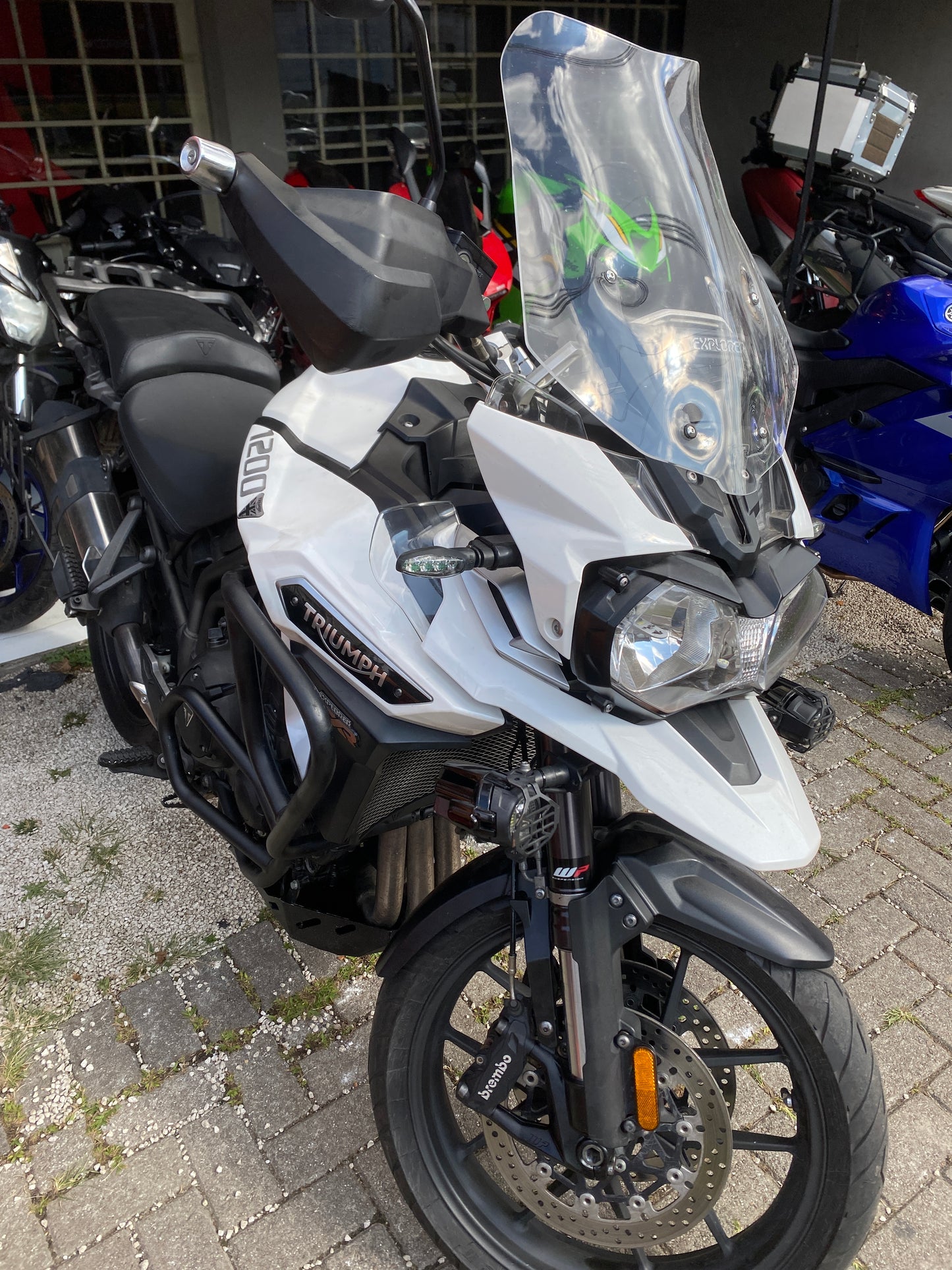PARA BRISA BOLHA TRIUMPH TIGER 1200 MODELO ORIGINAL 16/21