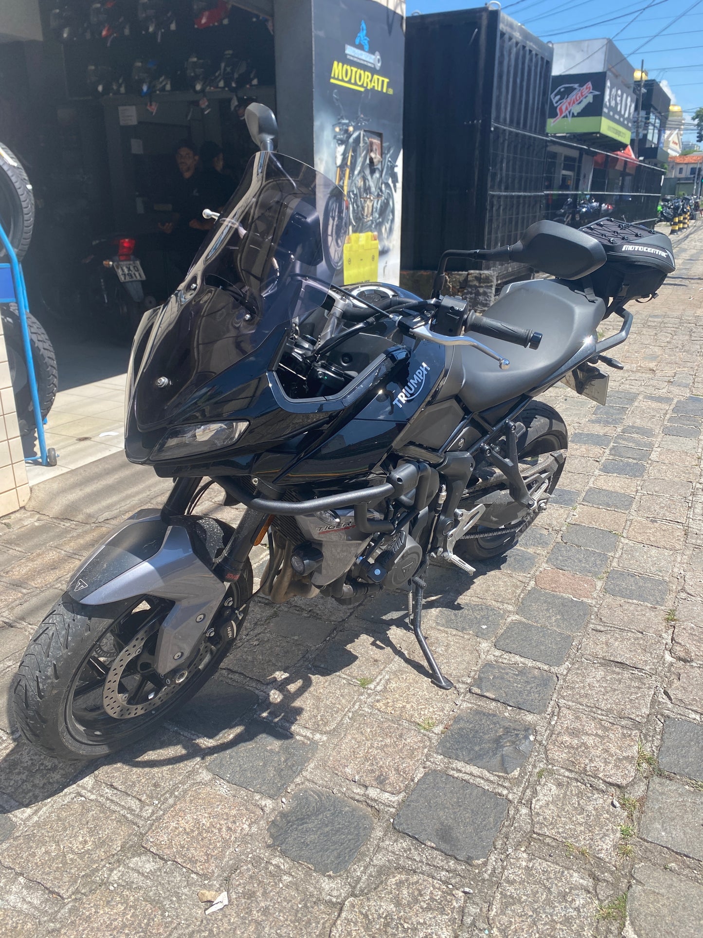 PARA BRISA BOLHA TRIUMPH TIGER 660 22/24