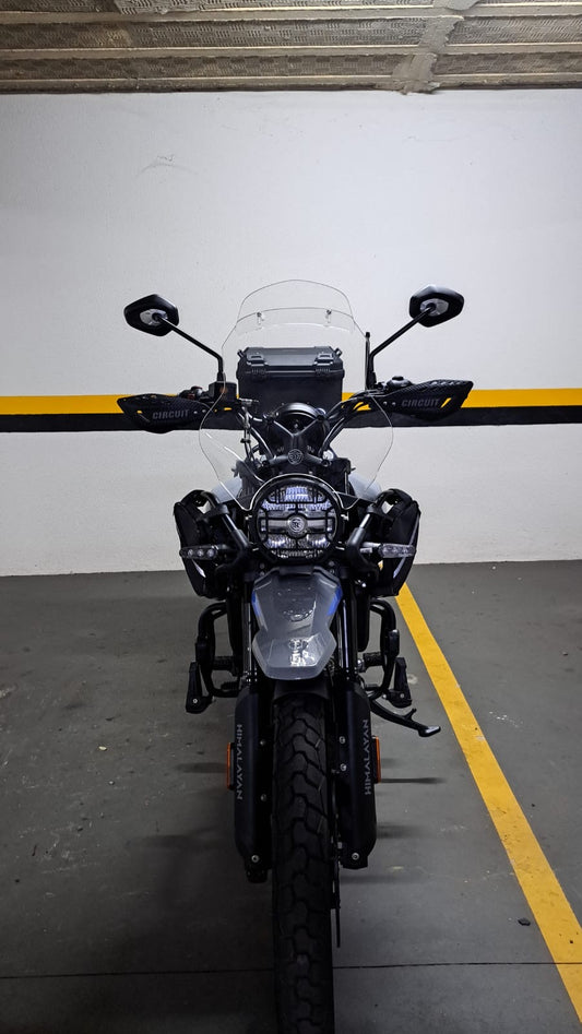 PARA BRISA BOLHA ROYAL ENFIELD HIMALAYAN 450 + DEFLETOR DE BOLHA 2025