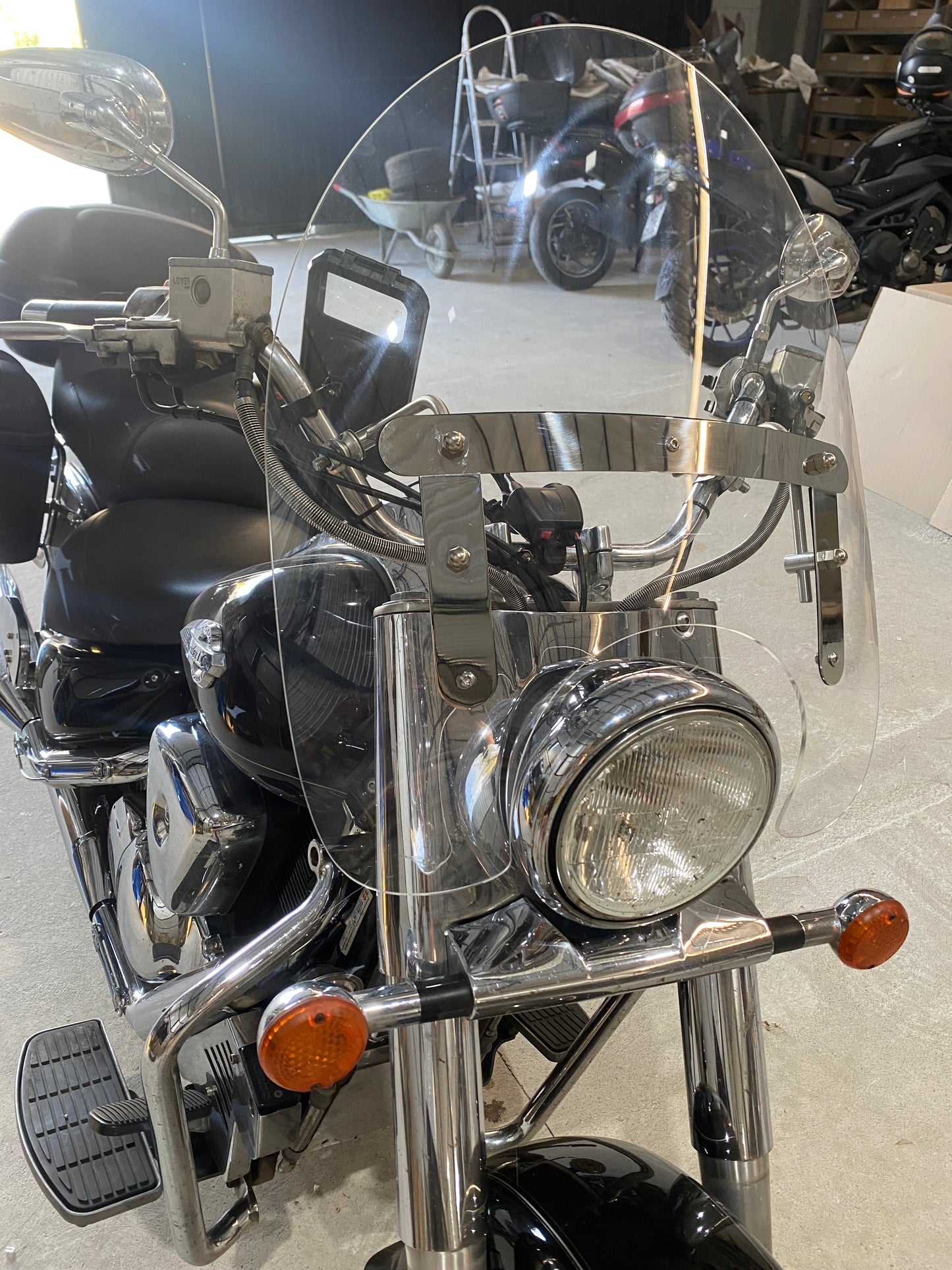 PARA BRISA BOLHA SUZUKI BOULEVARD LC 1500 C