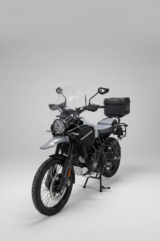 PARA BRISA BOLHA ROYAL ENFIELD HIMALAYAN 450 + DEFLETOR DE BOLHA 2025