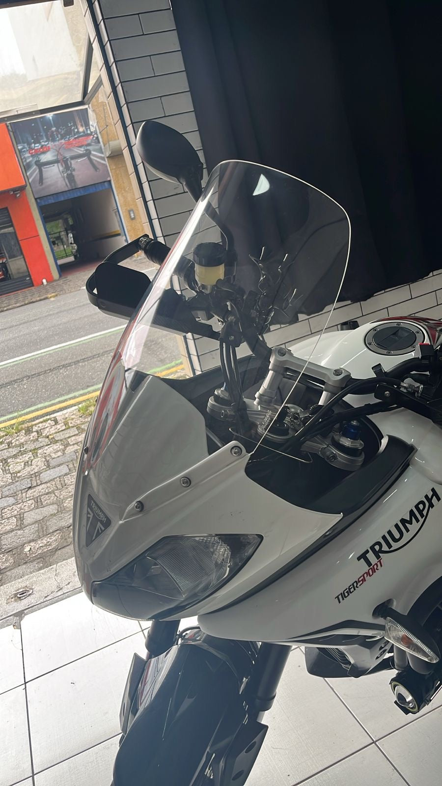 PARA BRISA BOLHA TRIUMPH TIGER 1050 SPORT 12/18