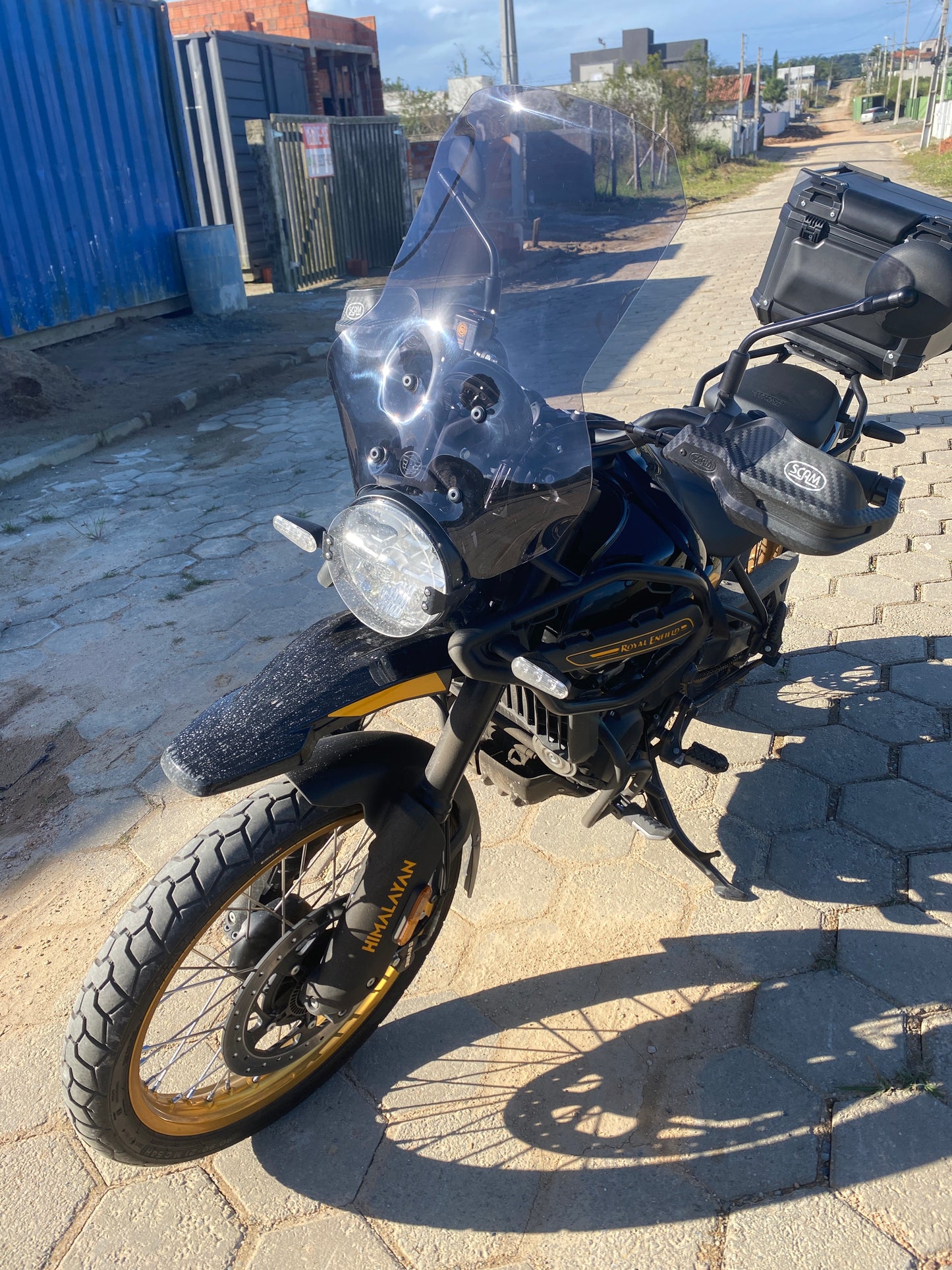 PARA BRISA (BOLHA) ROYAL ENFIELD HIMALAYAN 450 CC 2025