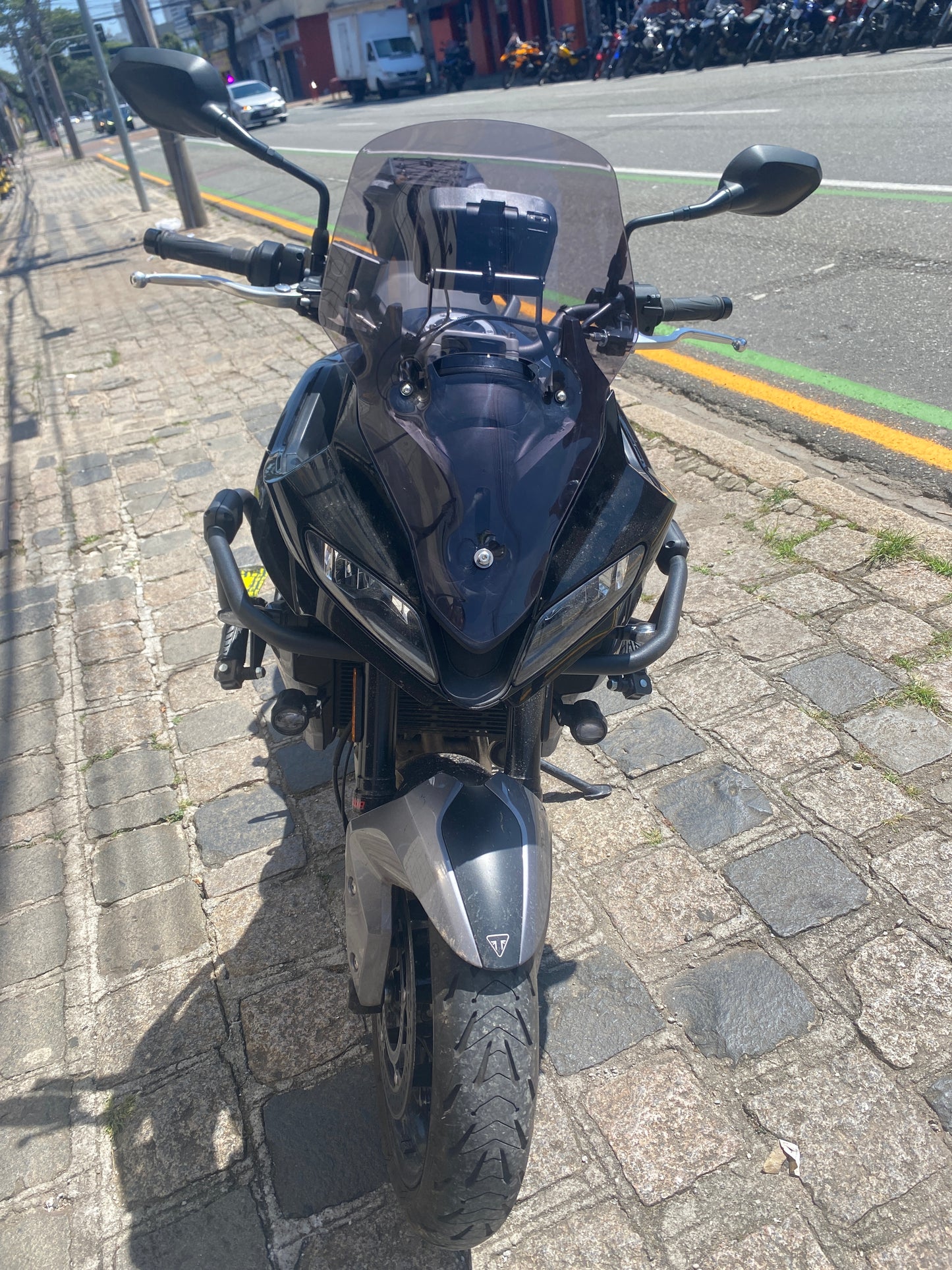 PARA BRISA BOLHA TRIUMPH TIGER 660 22/24