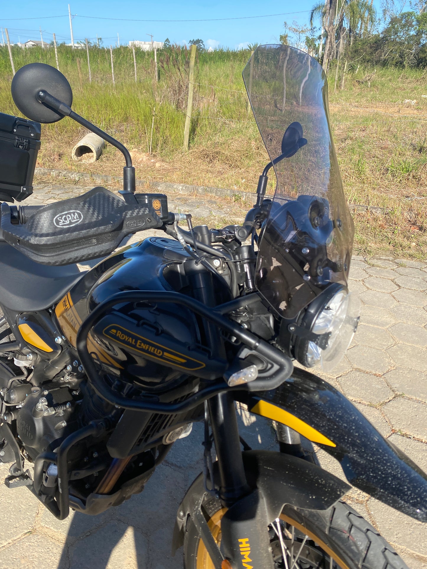 PARA BRISA (BOLHA) ROYAL ENFIELD HIMALAYAN 450 CC 2025