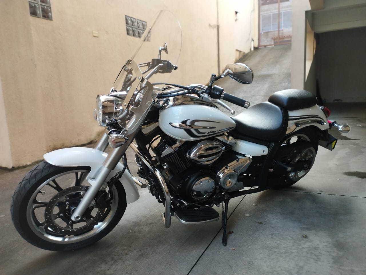 PARA BRISA BOLHA YAMAHA MIDNIGHT STAR 950 08/18
