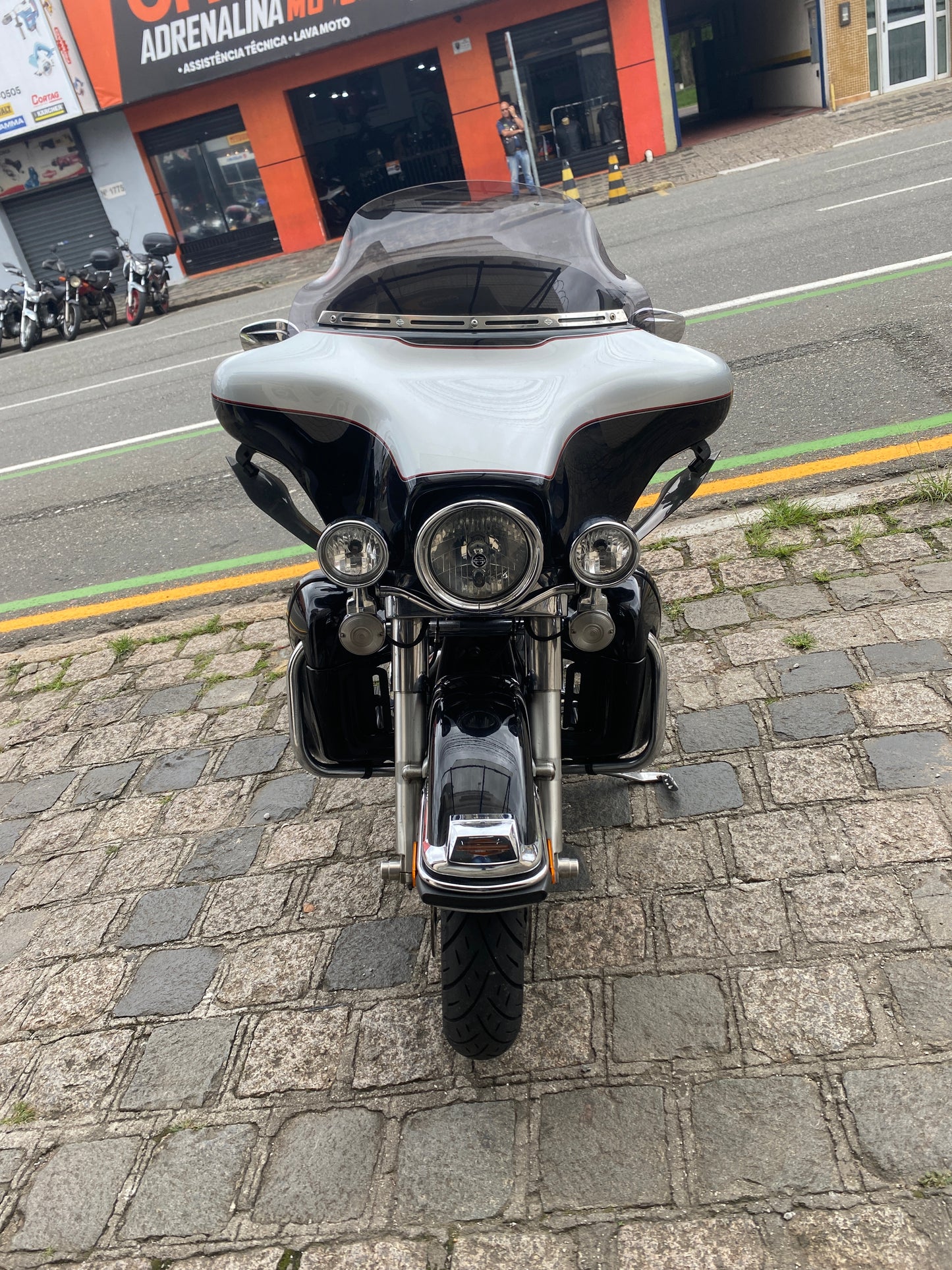 PARA BRISA BOLHA HARLEY DAVIDSON ELECTRA/ STREET/ ULTRA GLIDE ATÉ 13