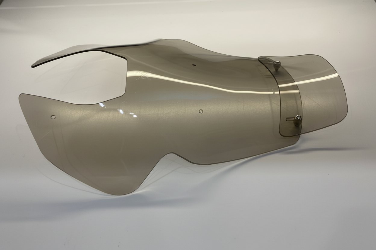 PARA BRISA BOLHA SHINERAY SBM 600 T 25/26 ALTA + DEFLETOR DE BOLHA