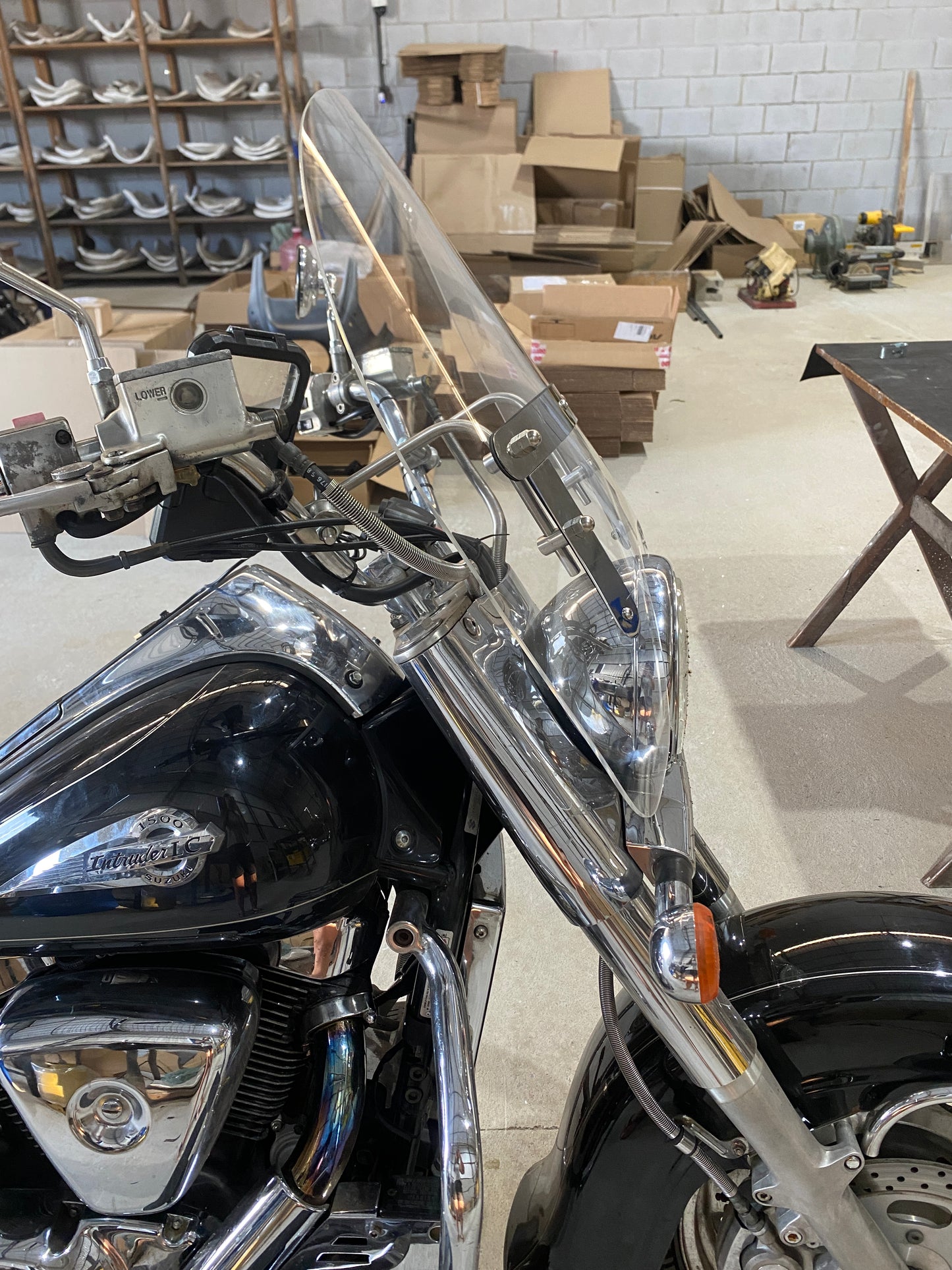 PARA BRISA BOLHA SUZUKI BOULEVARD LC 1500 C
