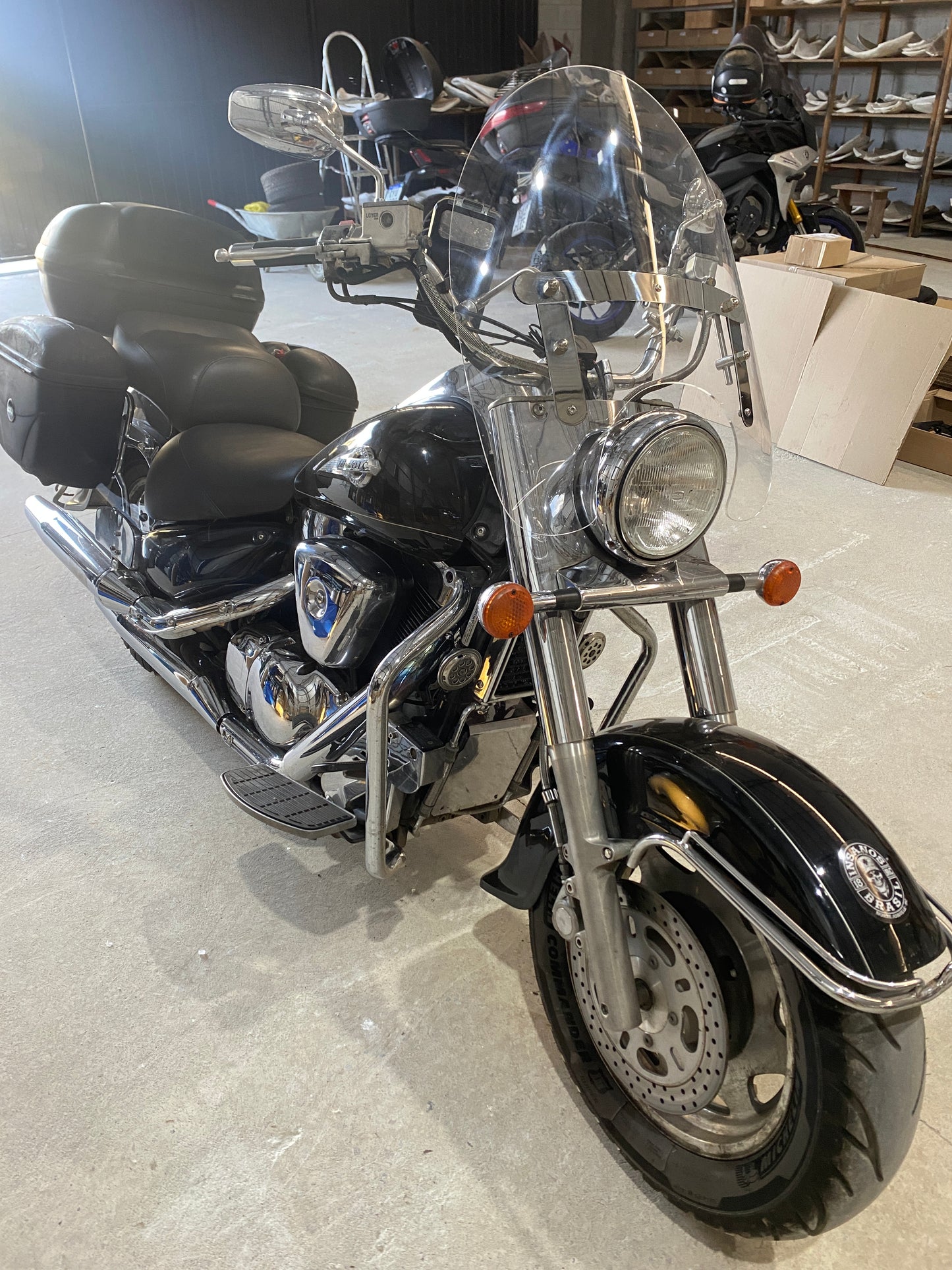 PARA BRISA BOLHA SUZUKI BOULEVARD LC 1500 C