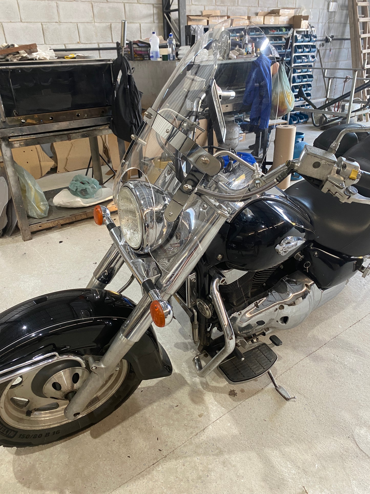 PARA BRISA BOLHA SUZUKI BOULEVARD LC 1500 C