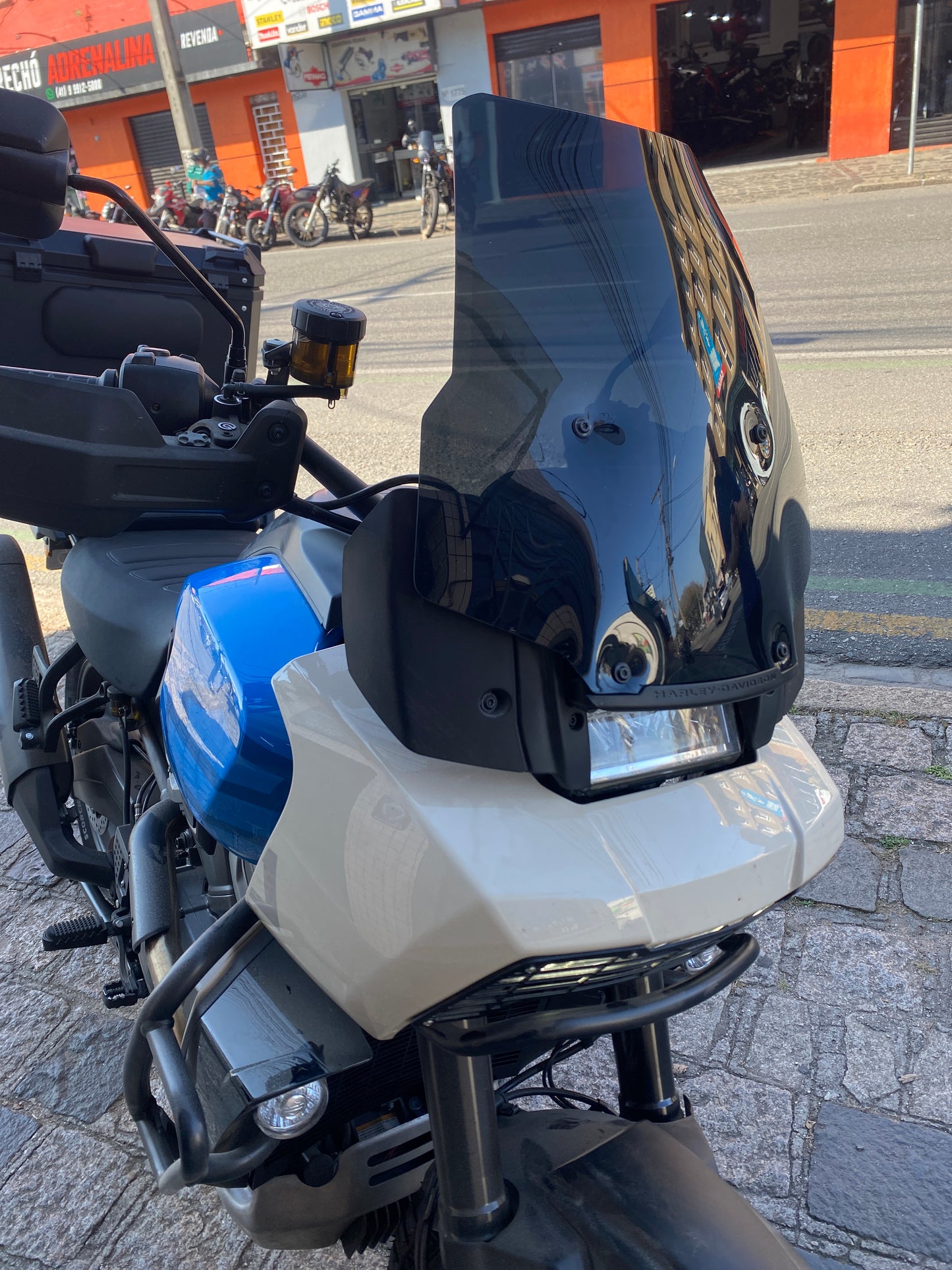 PARA BRISA BOLHA HARLEY DAVIDSON PAM AMÉRICA 1250 22/24