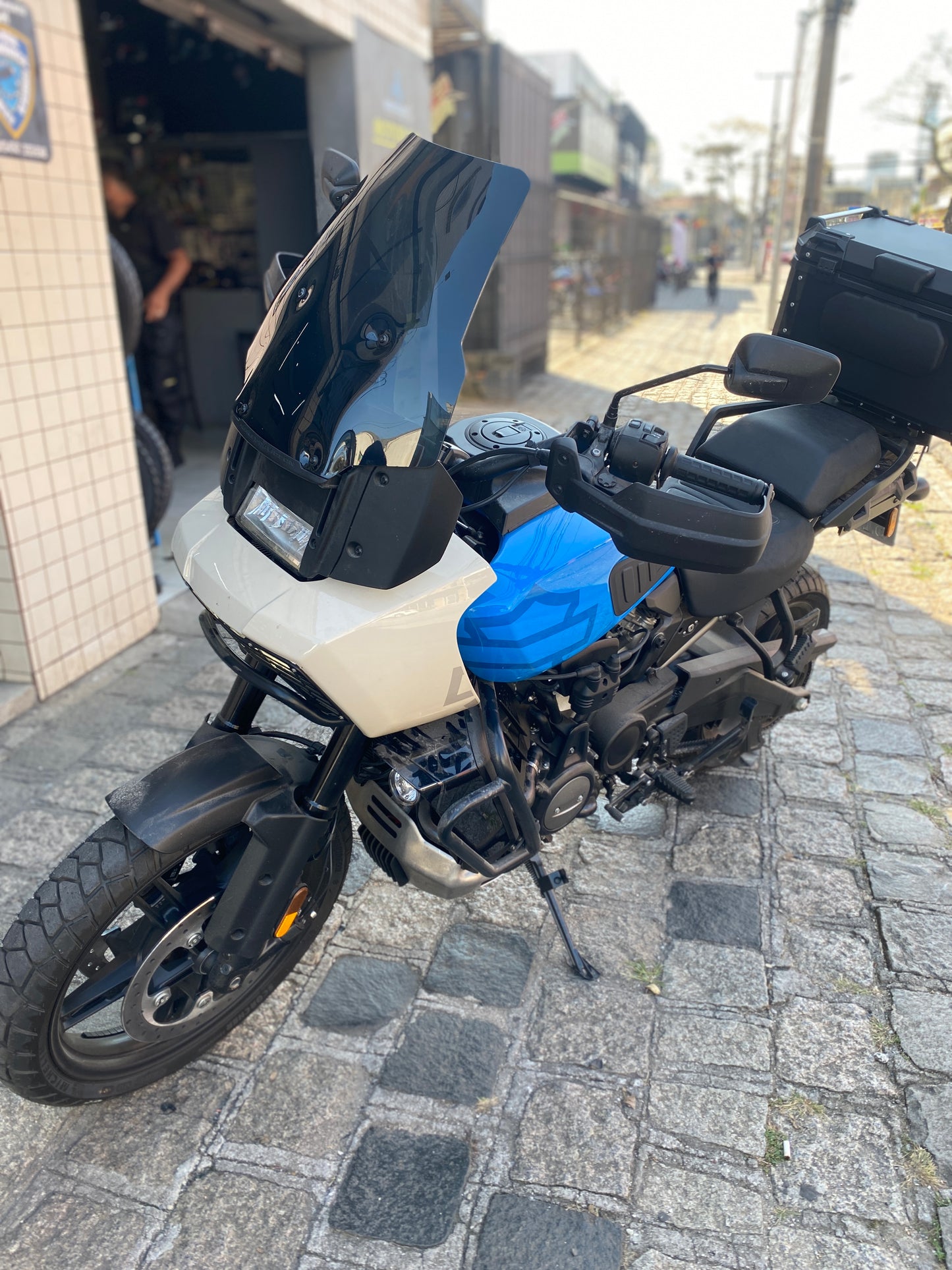 PARA BRISA BOLHA HARLEY DAVIDSON PAM AMÉRICA 1250 22/24