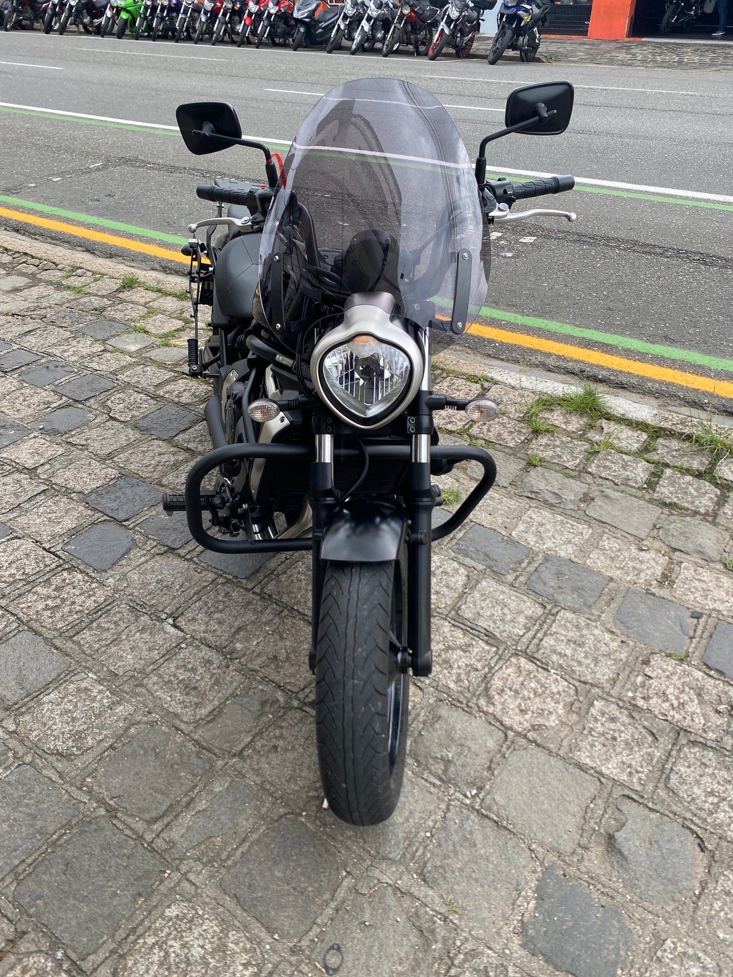 PARA BRISA BOLHA KAWASAKI VULCAN 650 S 18/24 MODELO MESA