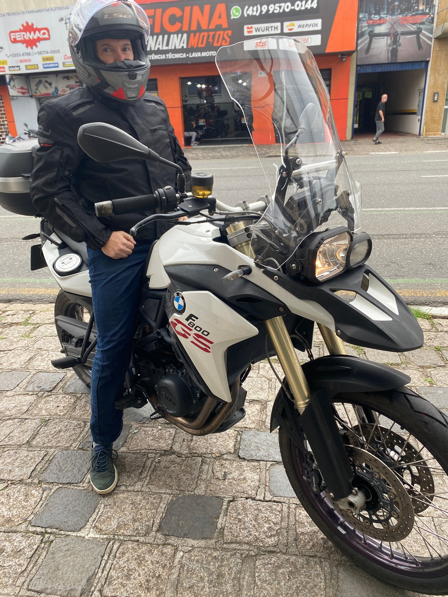 PARA BRISA BOLHA BMW F 800 GS 08/20