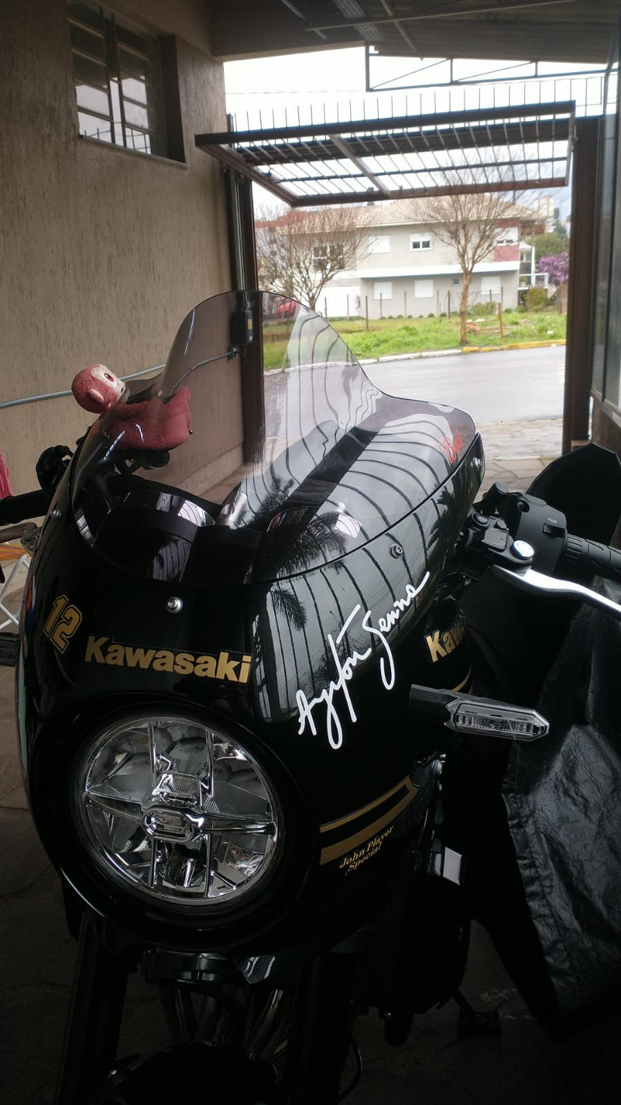 PARA BRISA BOLHA KAWASAKI Z 900 CAFÉ RACER 18/23