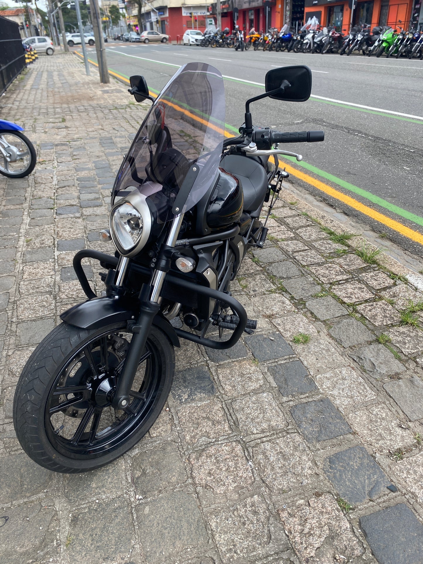 PARA BRISA BOLHA KAWASAKI VULCAN 650 S 18/24 MODELO MESA