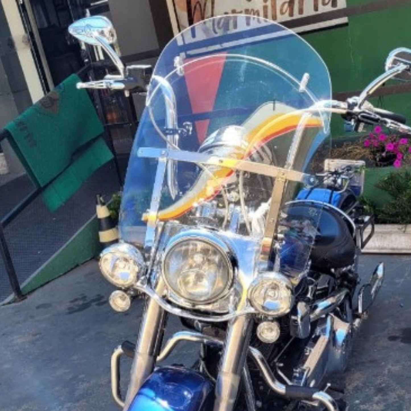 DEFLETOR PARA BRISA BOLHA HARLEY DAVIDSON