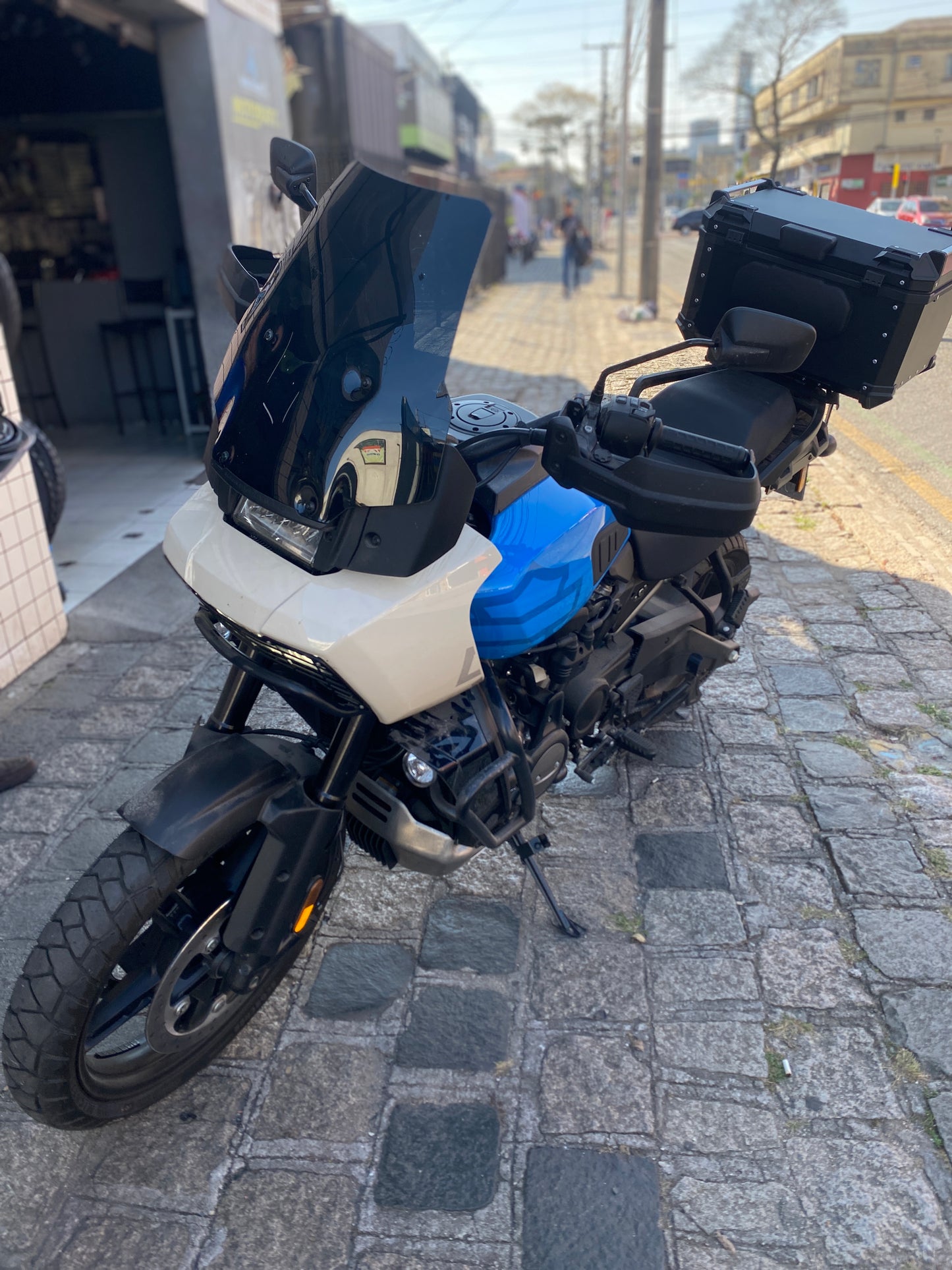 PARA BRISA BOLHA HARLEY DAVIDSON PAN AMÉRICA 1250 22/26 MODELO ORIGINAL