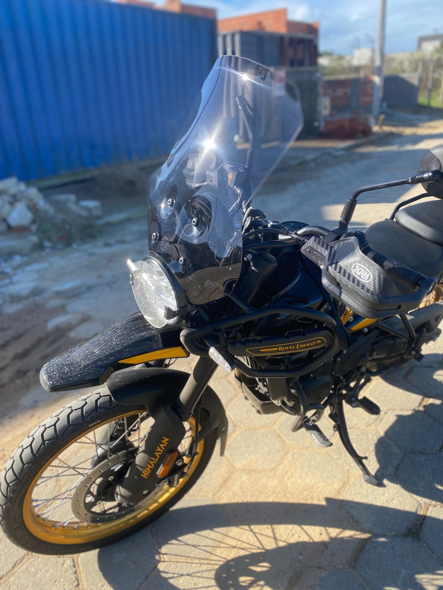 PARA BRISA (BOLHA) ROYAL ENFIELD HIMALAYAN 450 CC 2025