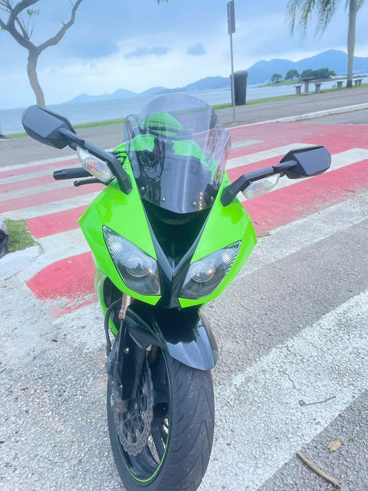 PARA BRISA BOLHA KAWASAKI ZX6R MODELO DOUBLE BUBBLE 09/18